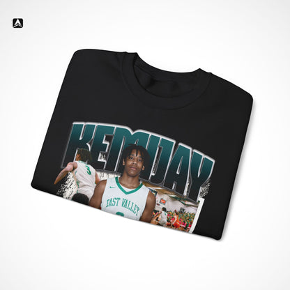 Kemijay White Graphic Crewneck