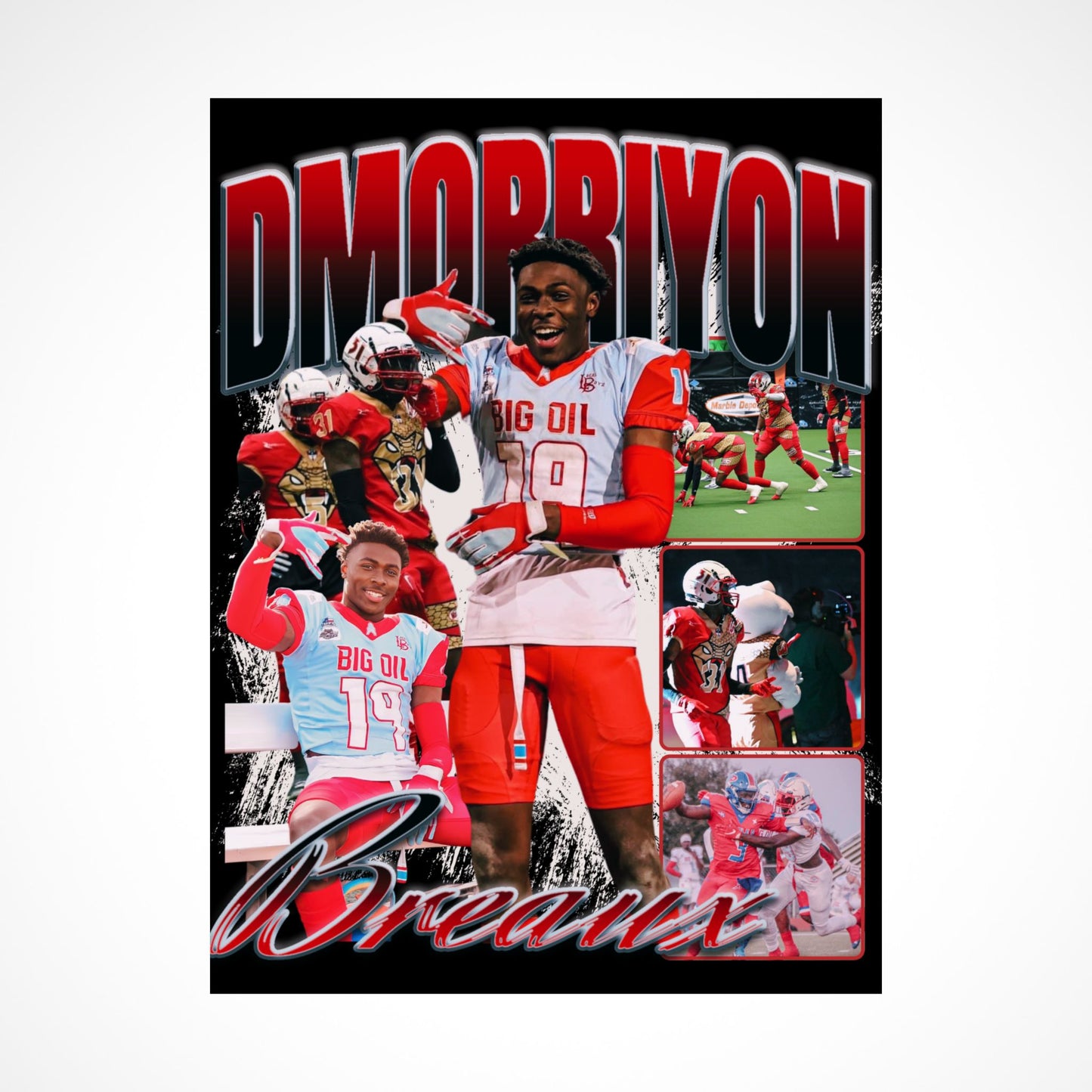 Dmorriyon Breaux Graphic Poster