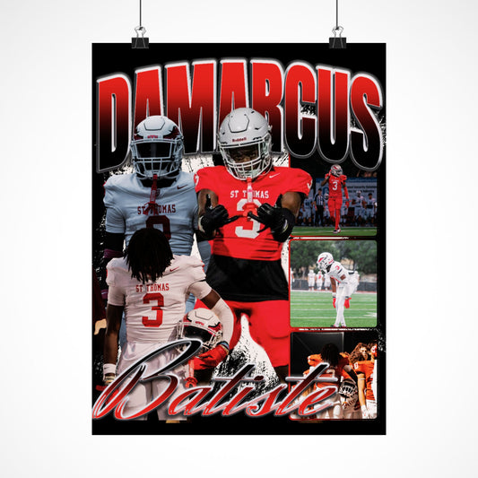 Damarcus Batiste Graphic Poster