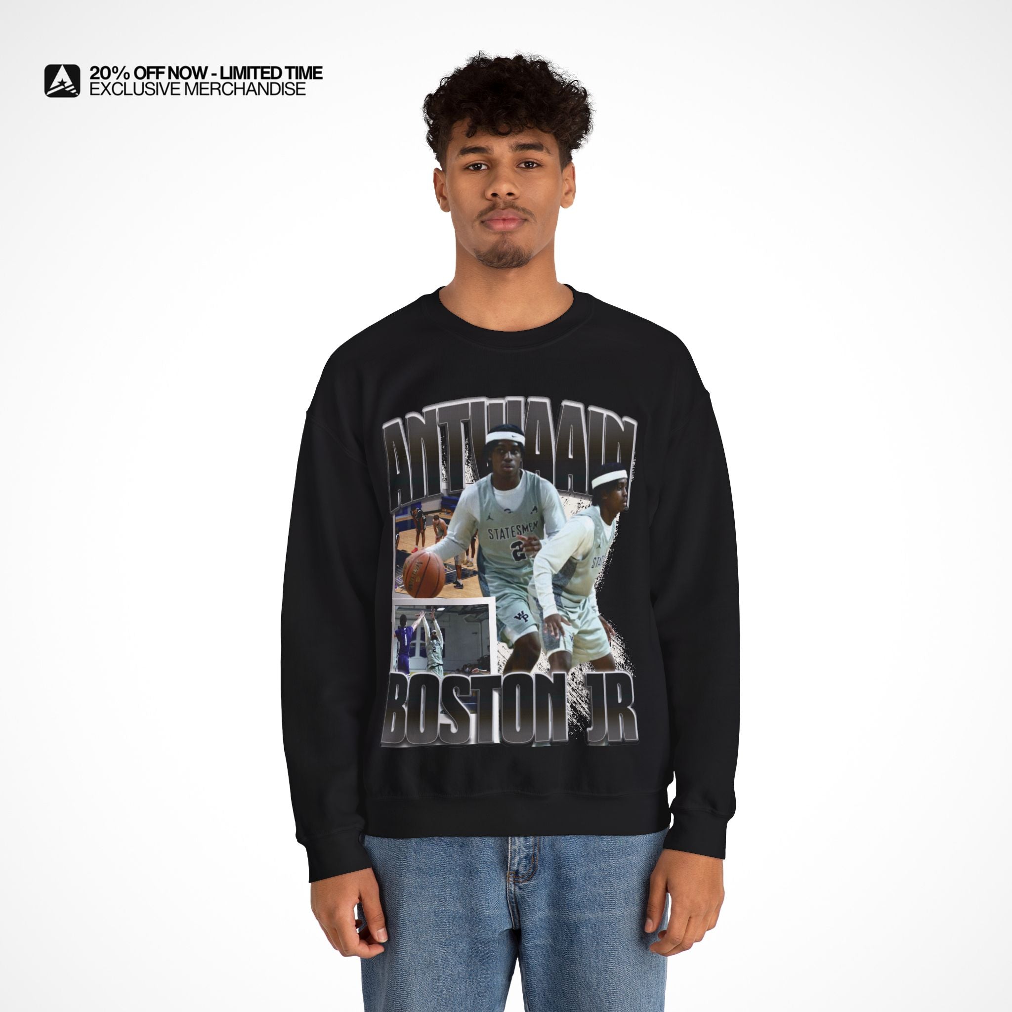 Antwaain Boston Jr Graphic Crewneck