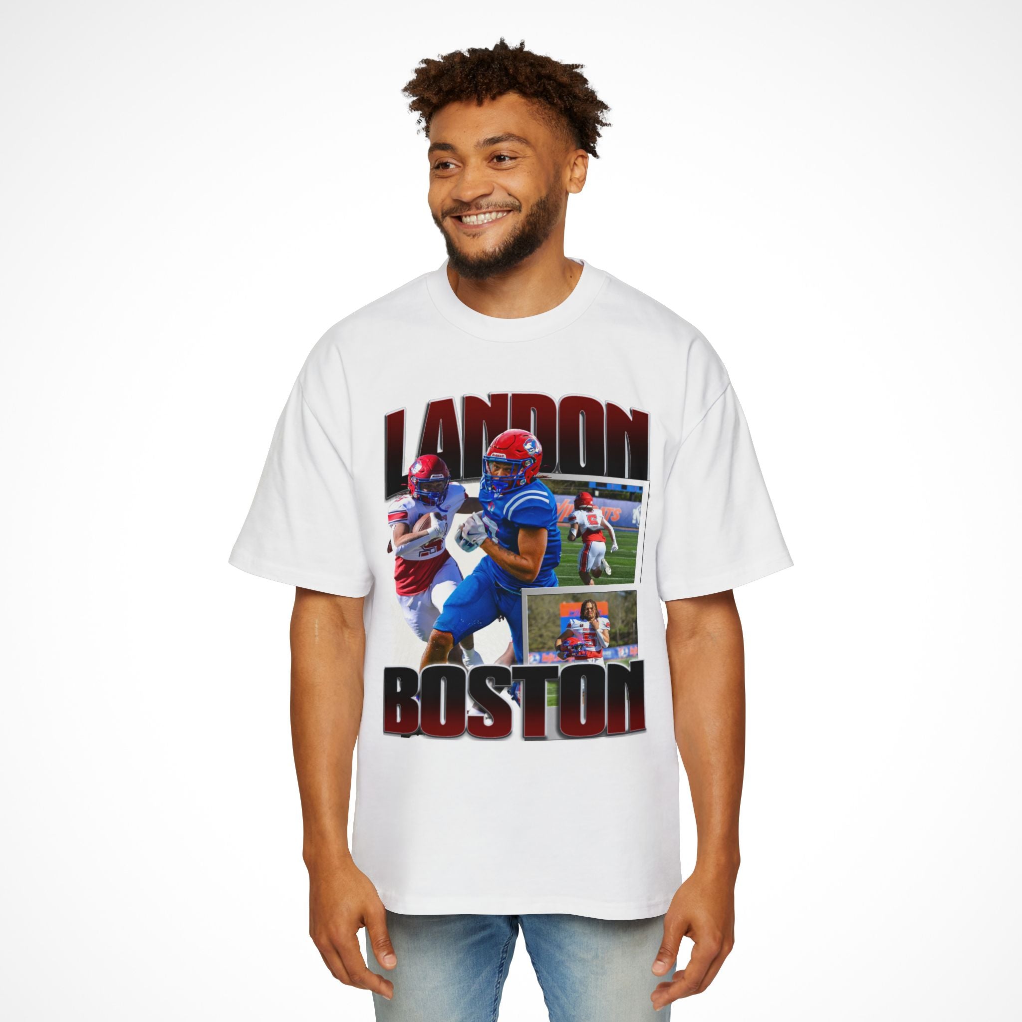Landon Boston Oversized Graphic Tee