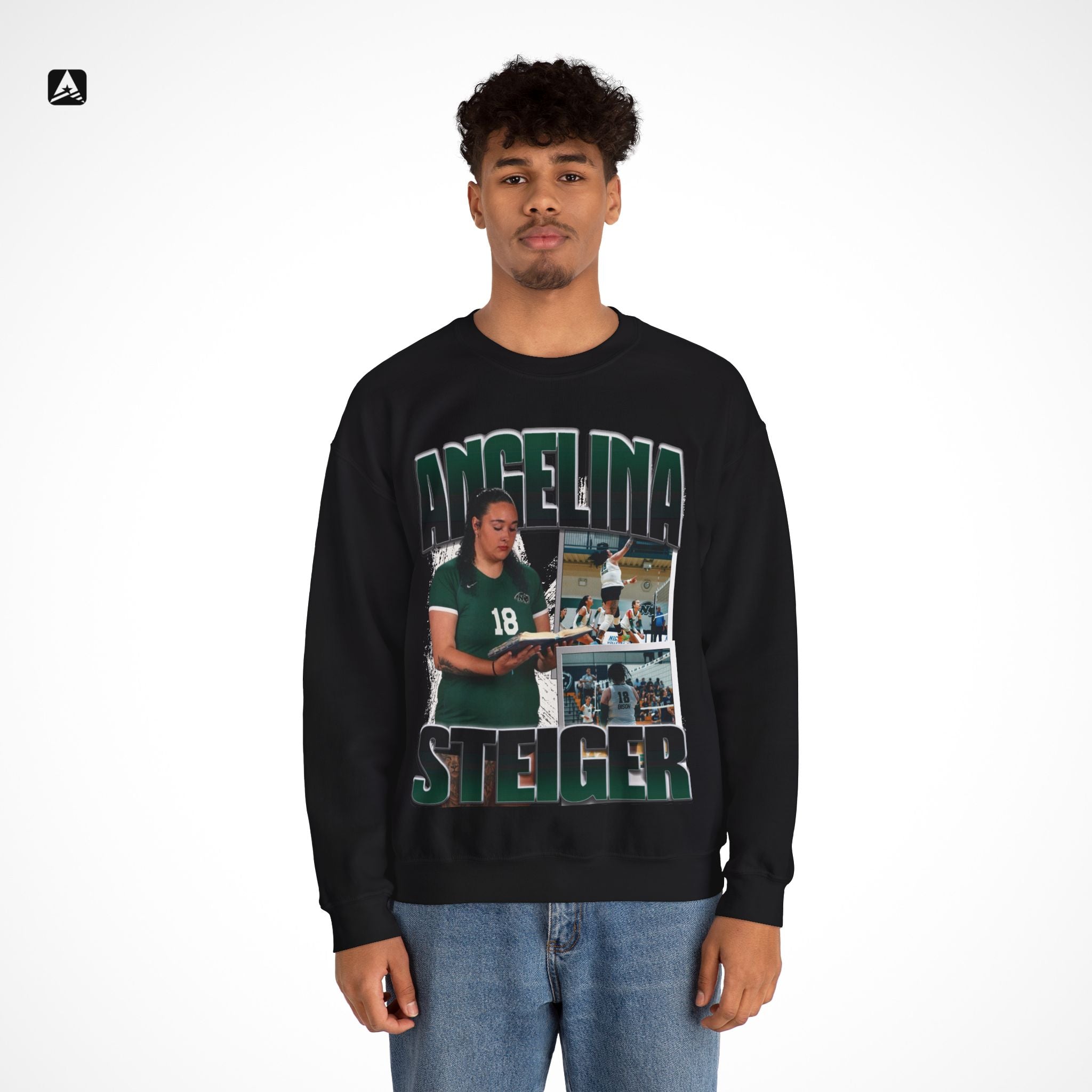 Angelina Steiger Graphic Crewneck