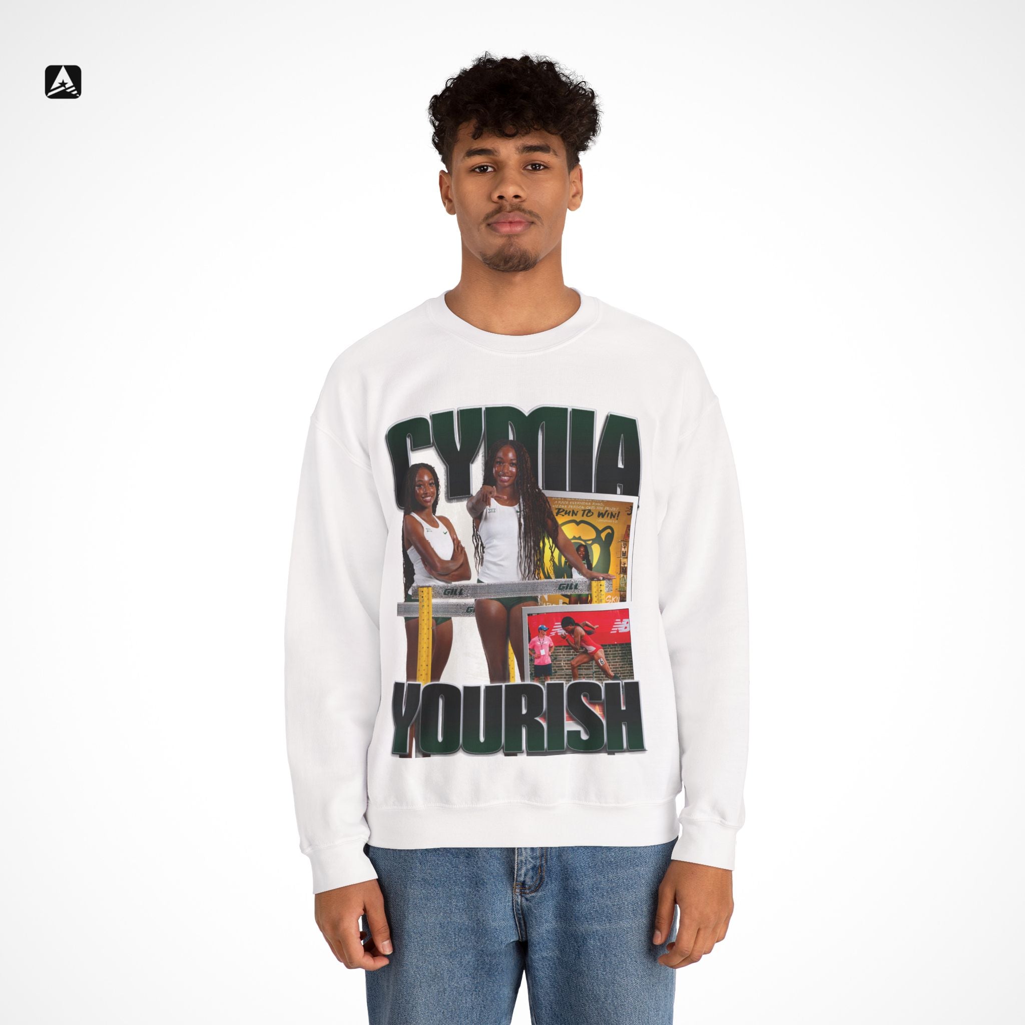 Cymia Yourish Graphic Crewneck