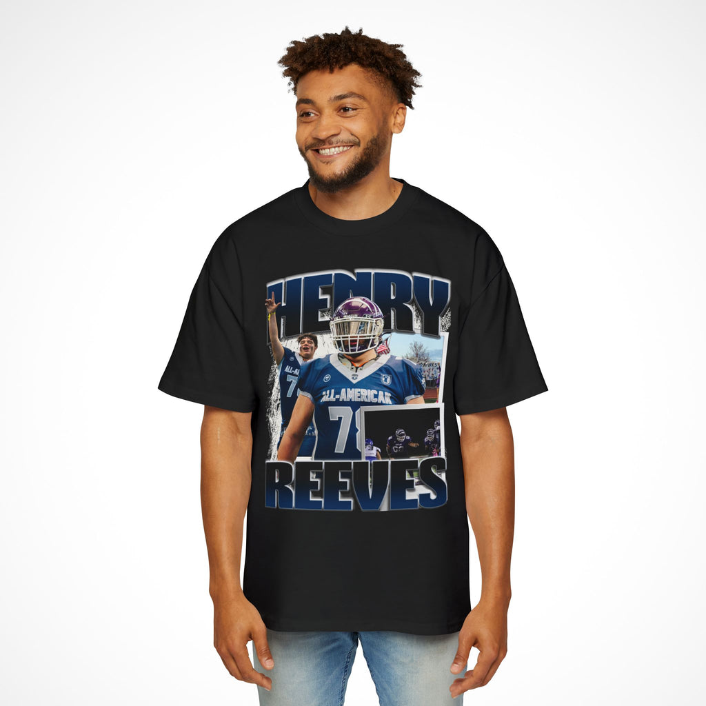 Henry Reeves Graphic Oversized Tee