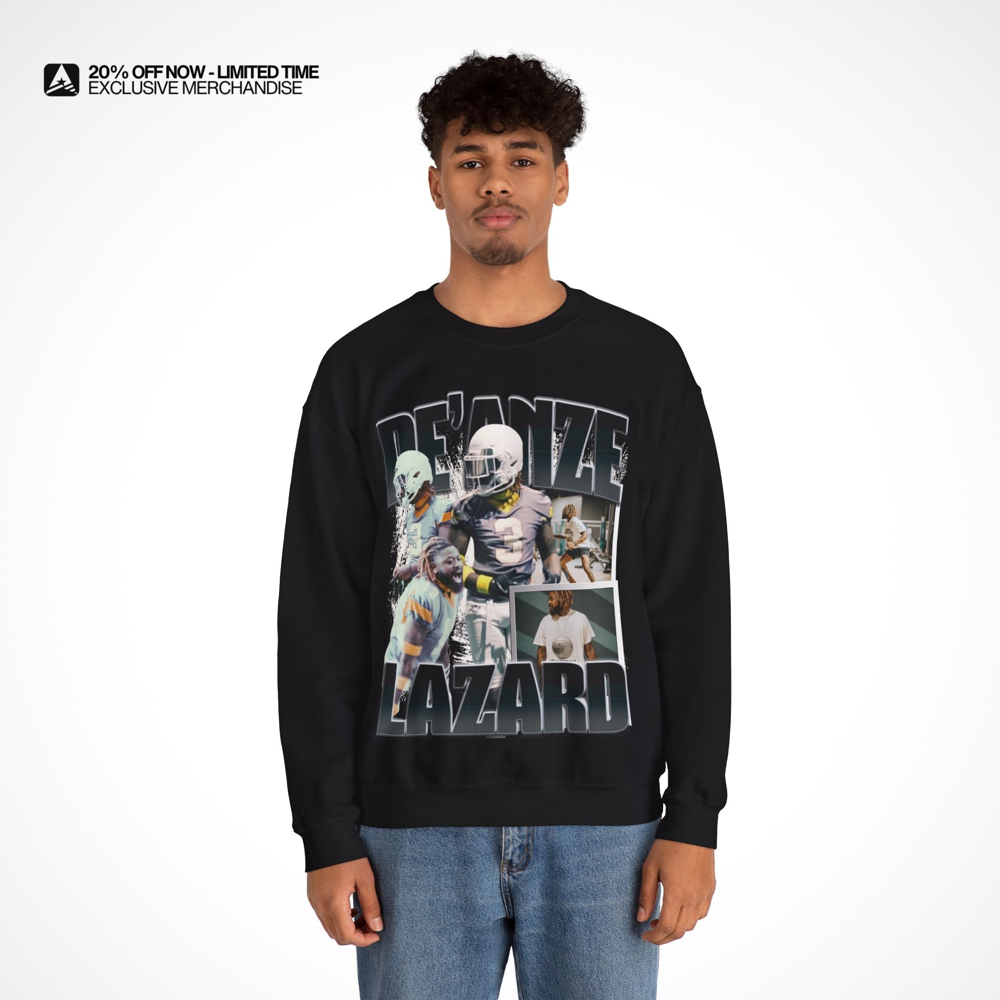 De’Anze Lazard Graphic Crewneck
