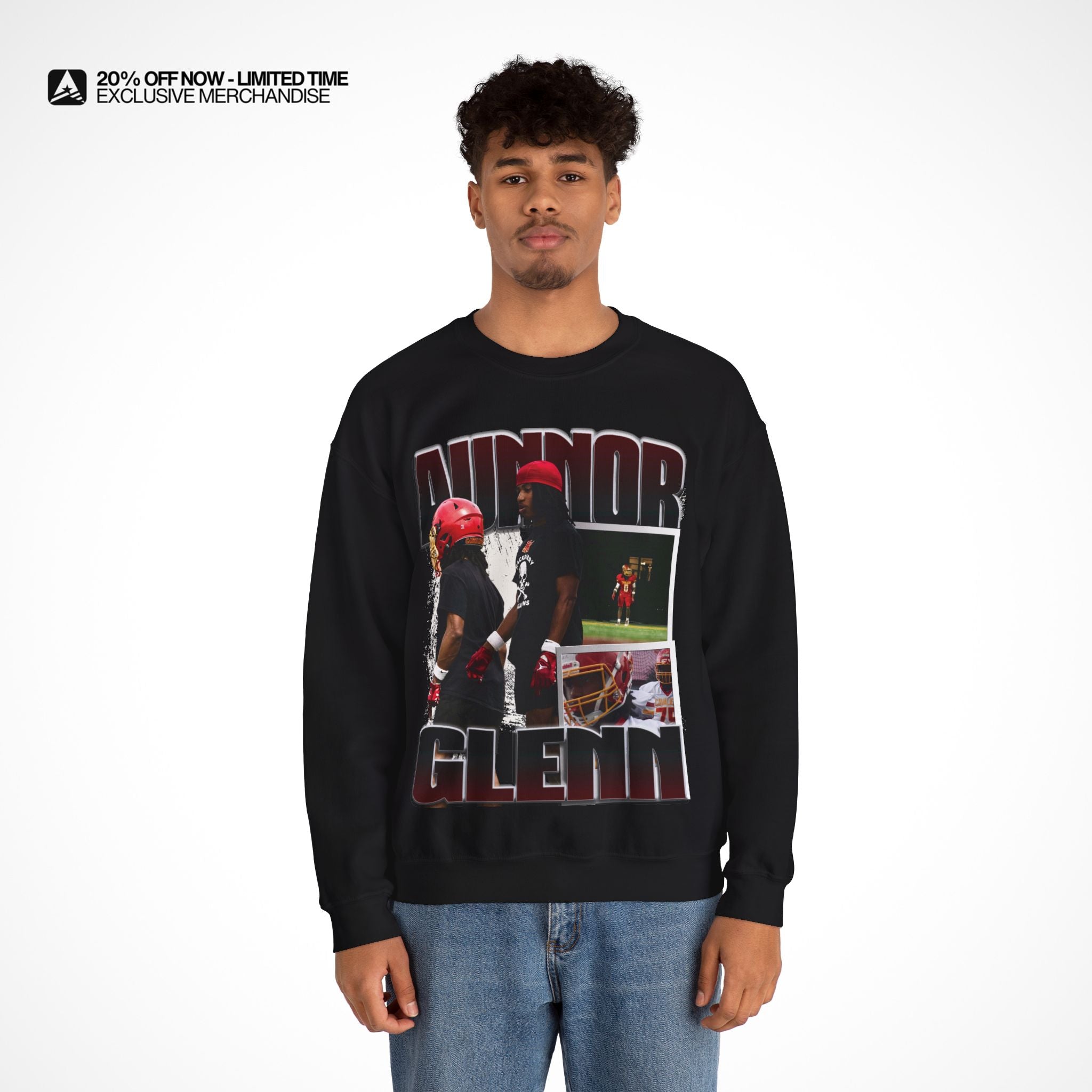 Aunnor Glenn Graphic Crewneck