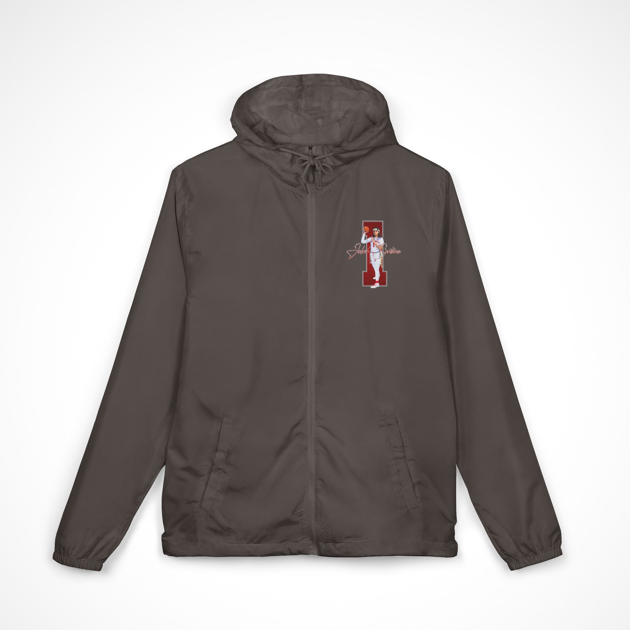 Jaliah Santana Full-Zip Windbreaker