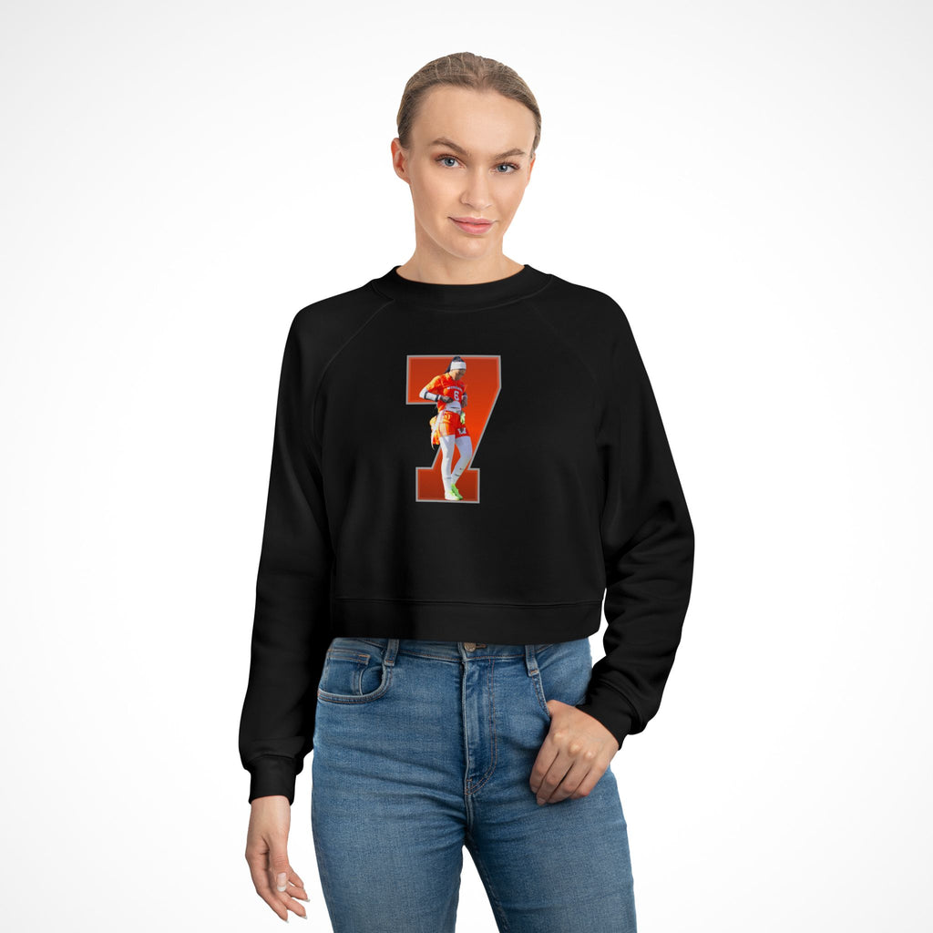 Haddiyah Bell Women's Cropped Pullover