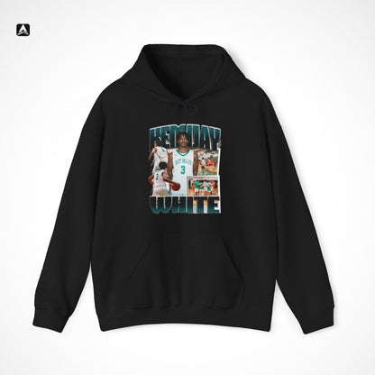 Kemijay White Graphic Hoodie