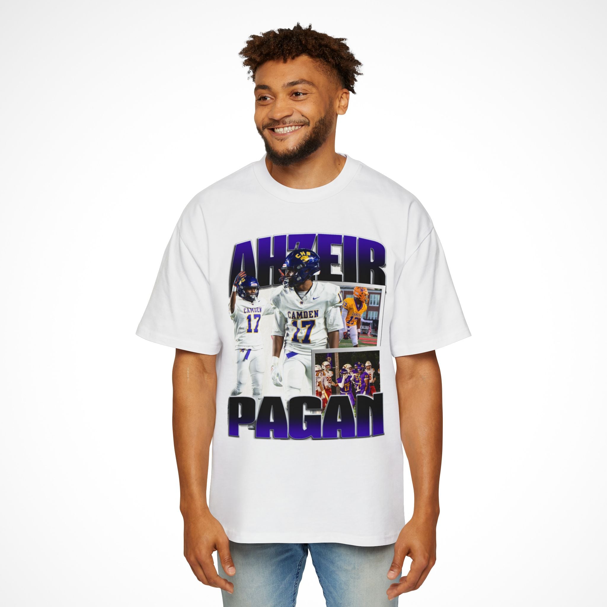 Ahzeir Pagan Oversized Graphic Tee