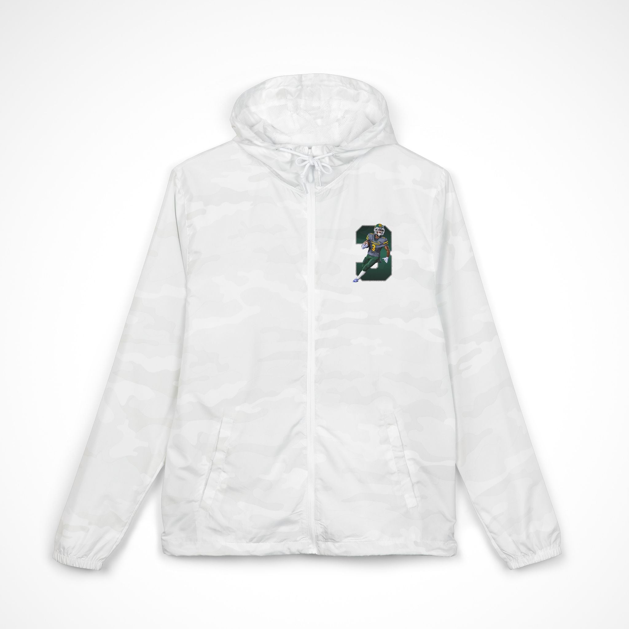 Jakel McCollum-Mattox Full-Zip Windbreaker