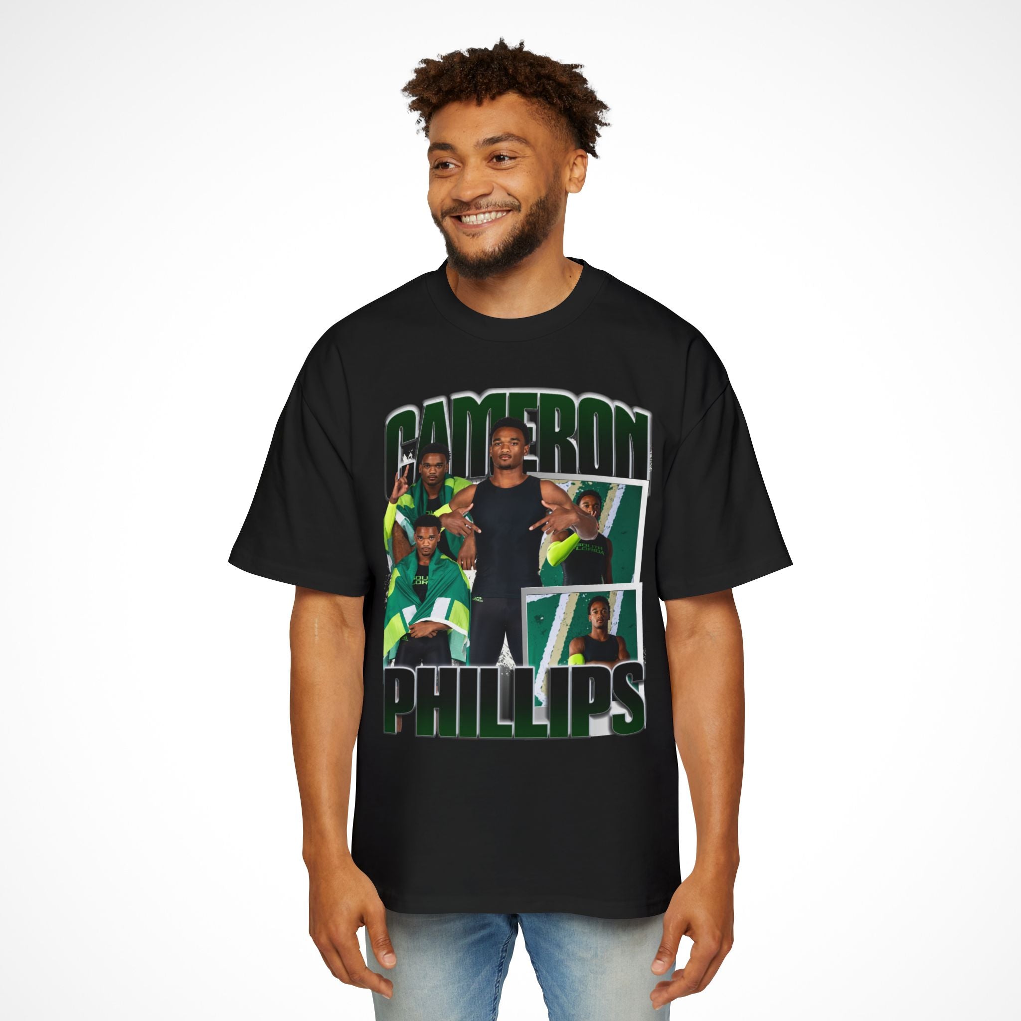 Cameron Phillips Graphic Oversized Tee