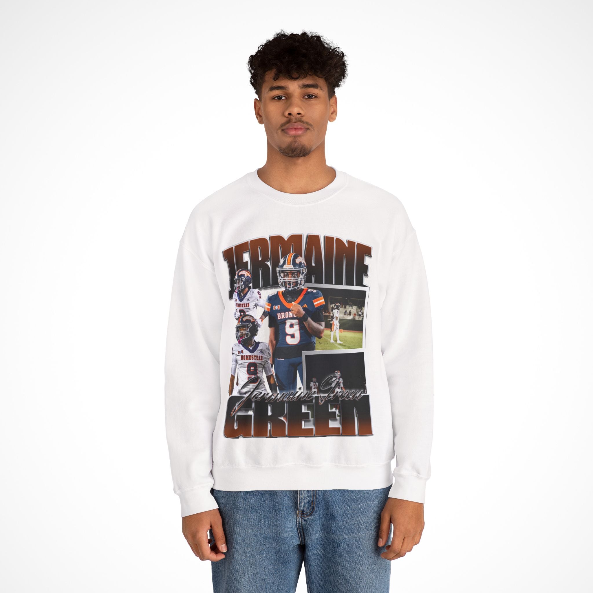Jermaine Green Graphic Crewneck