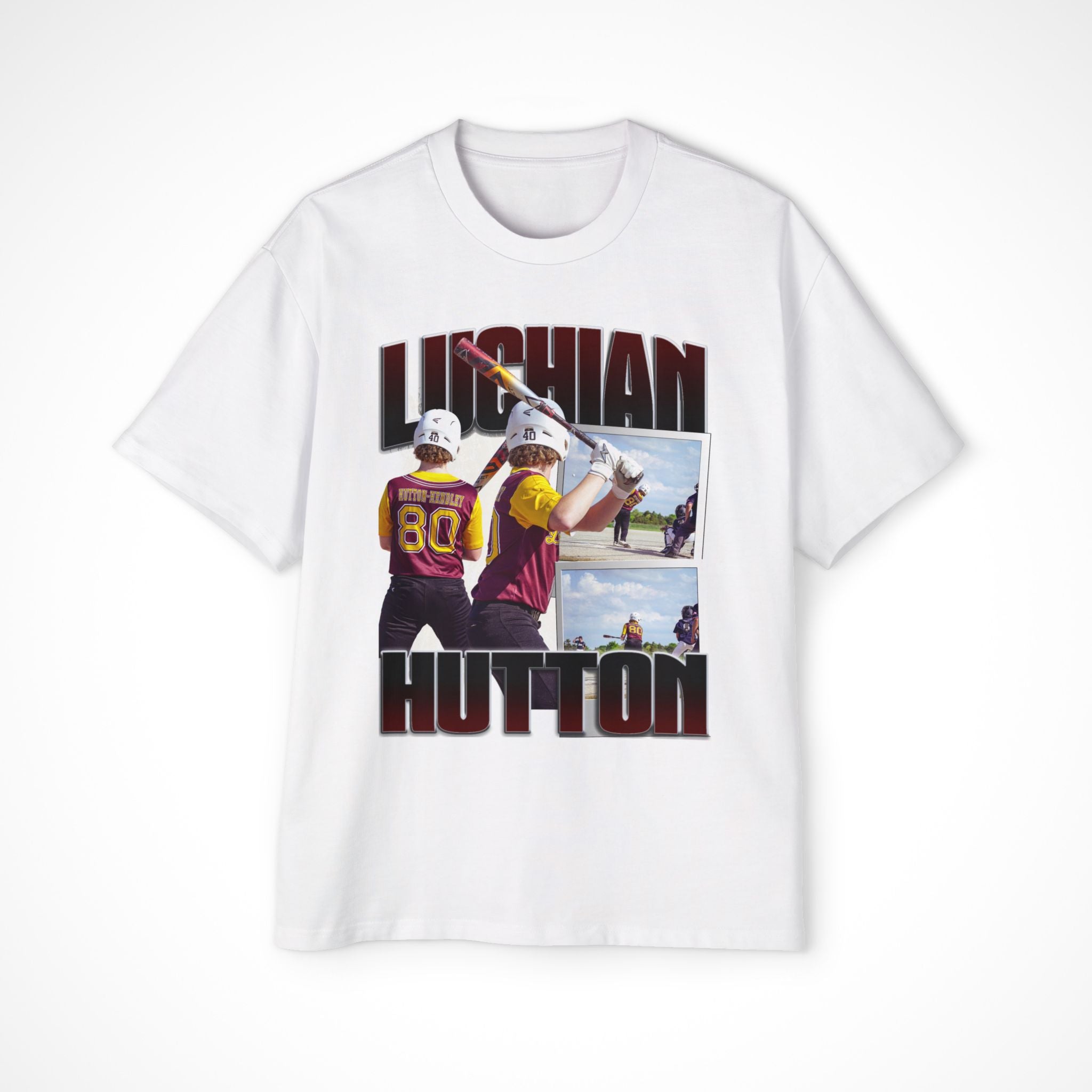Luchian Hutton Oversized Graphic Tee