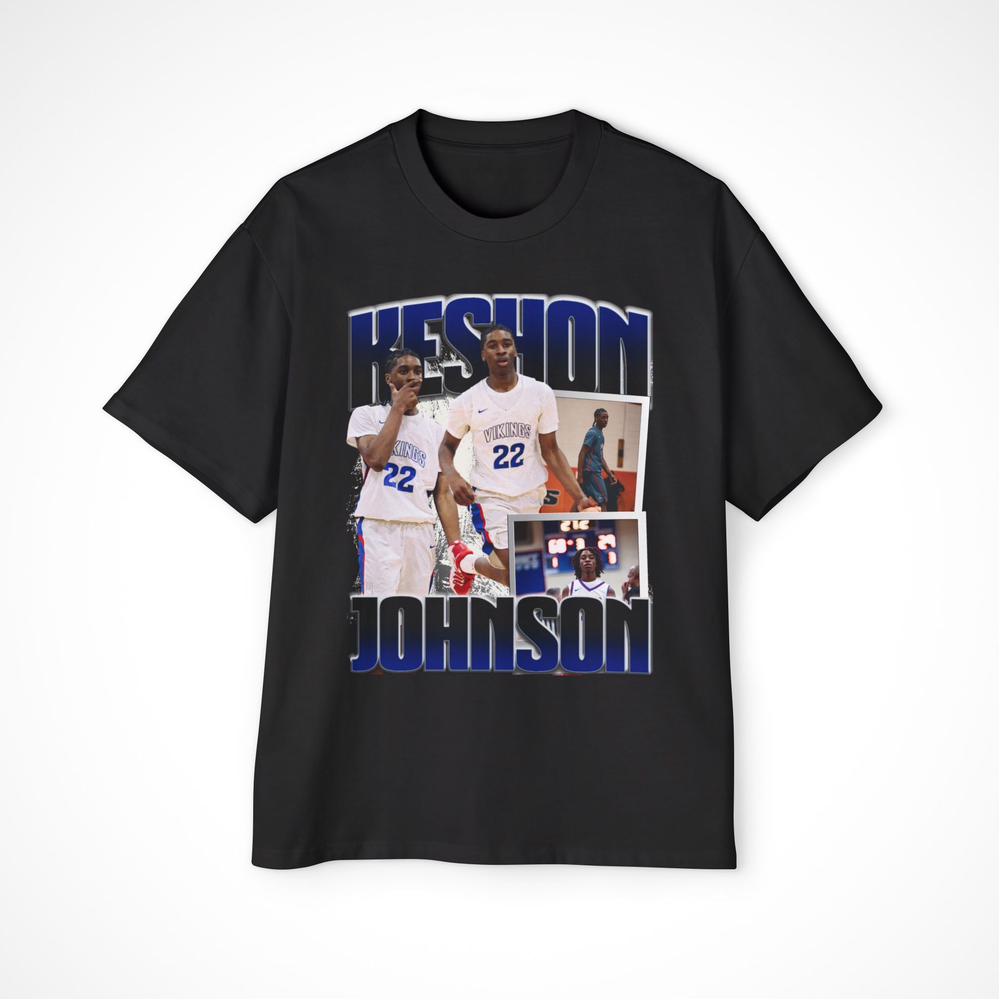 Keshon Johnson Graphic Oversized Tee