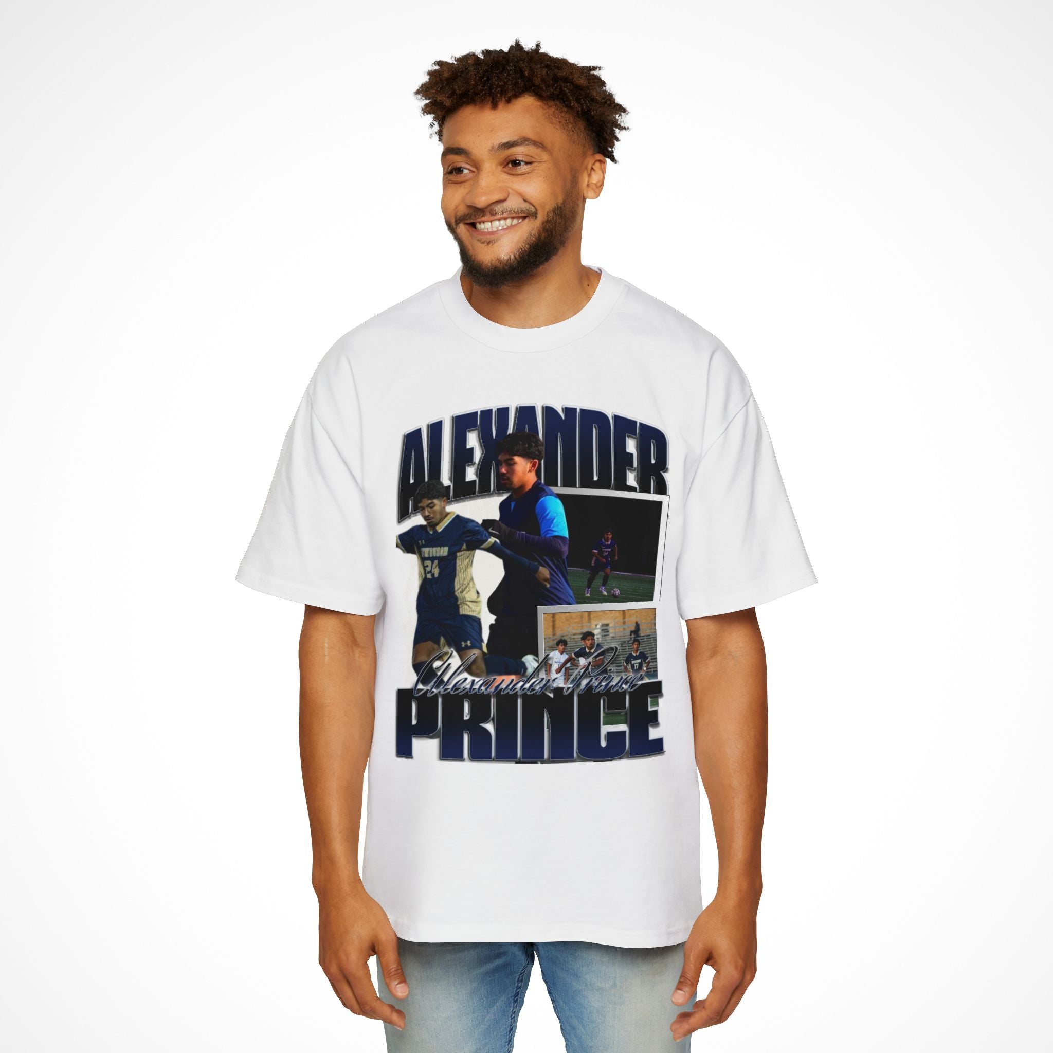 Alexander Prince Oversized Graphic Tee
