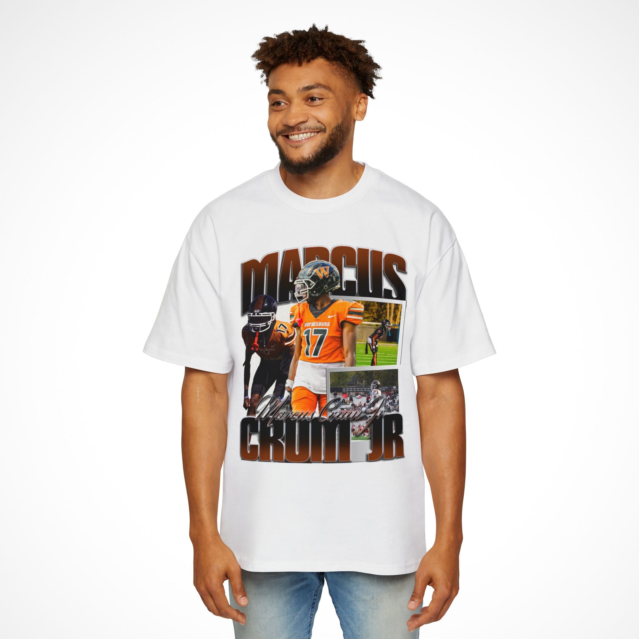 Marcus Crum Jr Oversized Graphic Tee