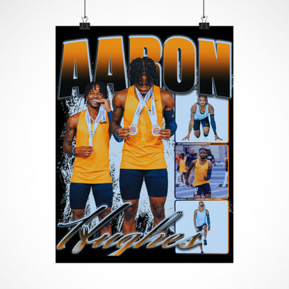 Player Name Graphic Poster