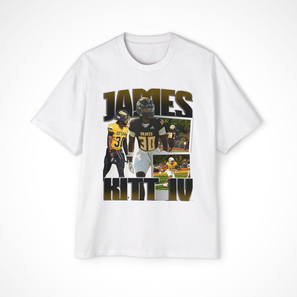 James Kitt IV Graphic Oversized Tee