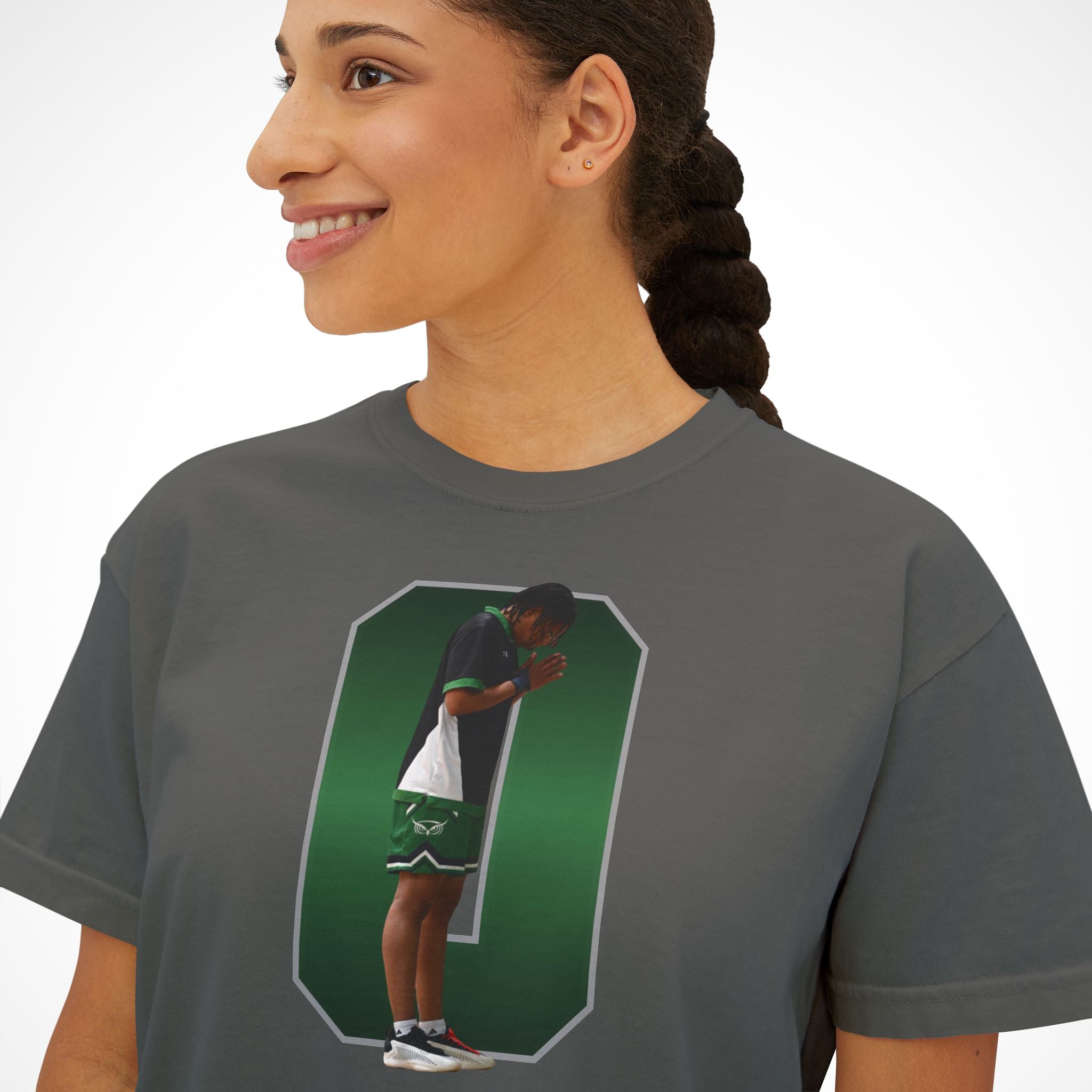 Briah Clarke Cropped Tee