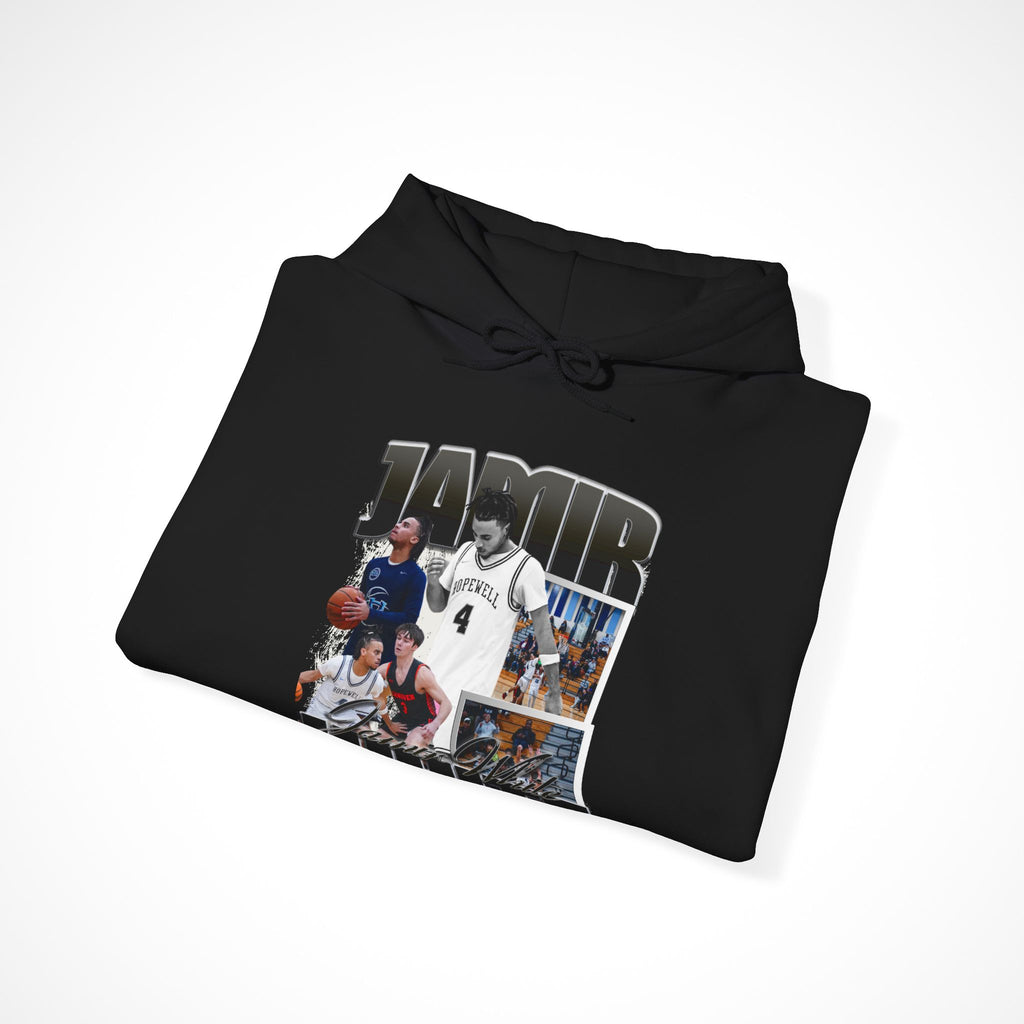 Jamir White Graphic Hoodie