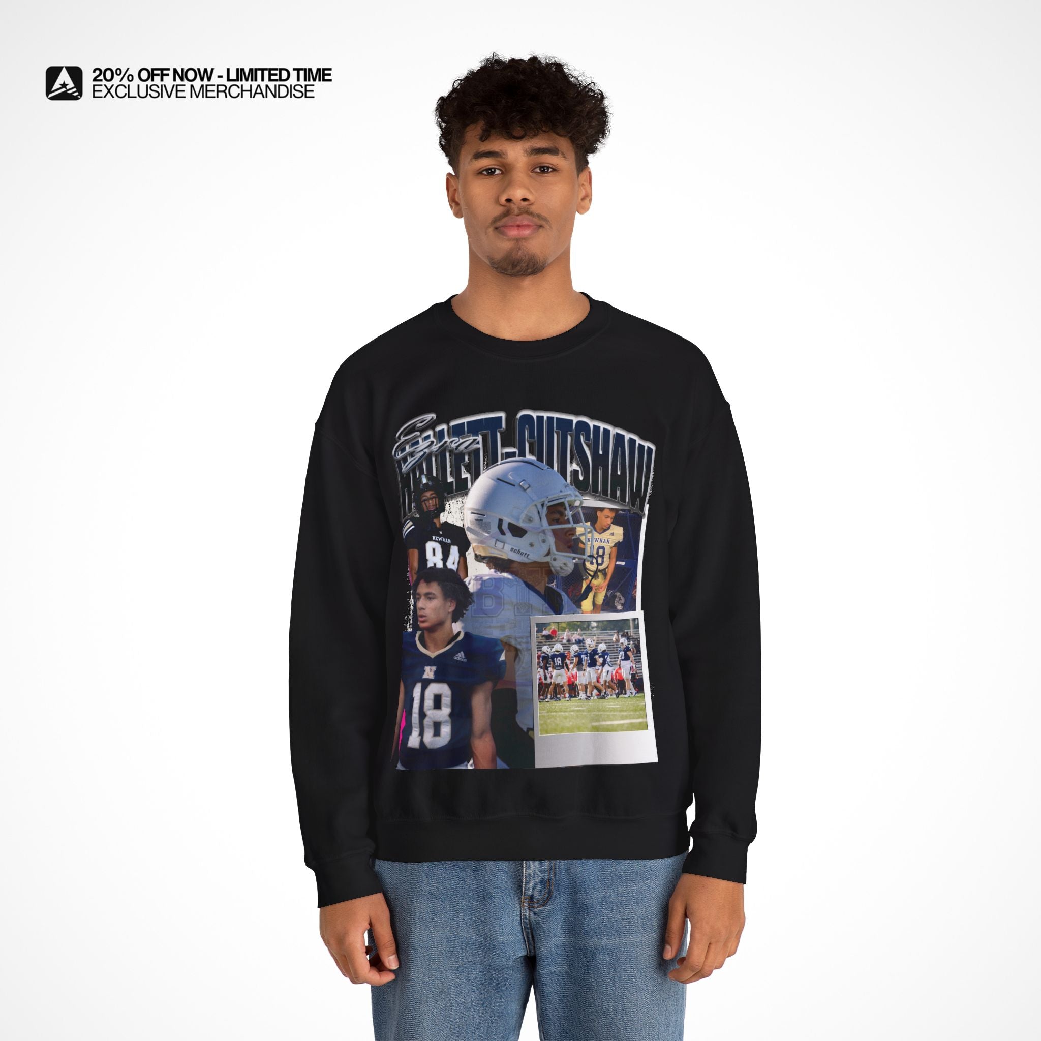 Ezra Hallett-Cutshaw Graphic Crewneck