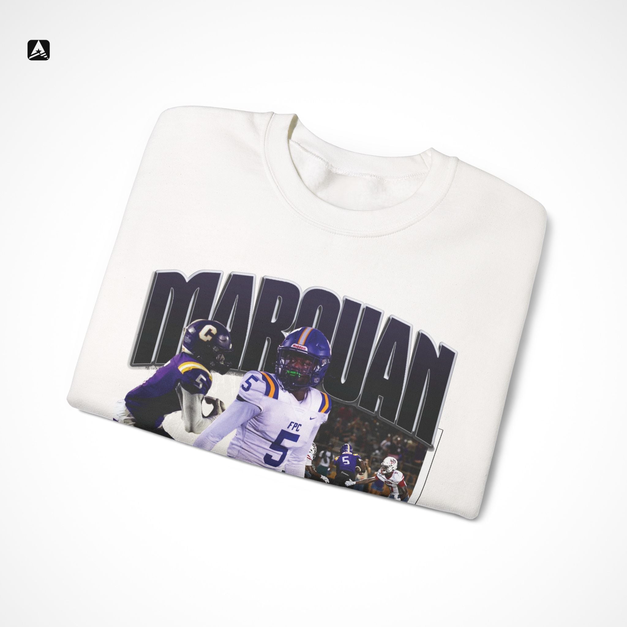 Marquan Bur Graphic Crewneck