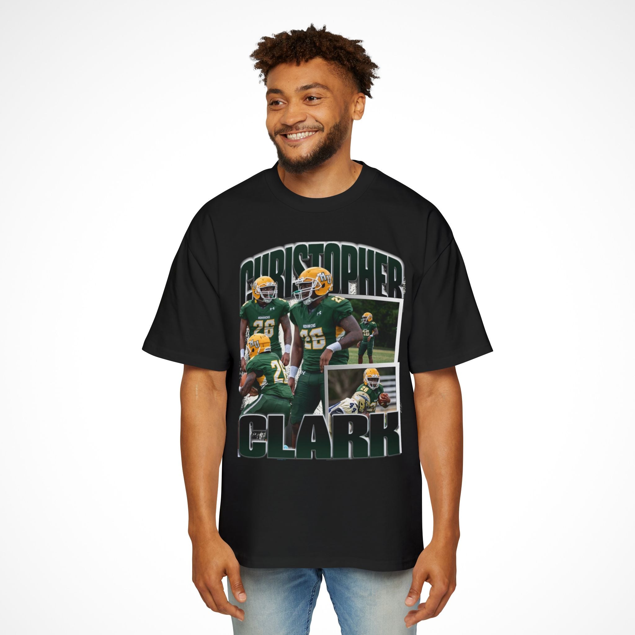 Christopher Clark Graphic Oversized Tee