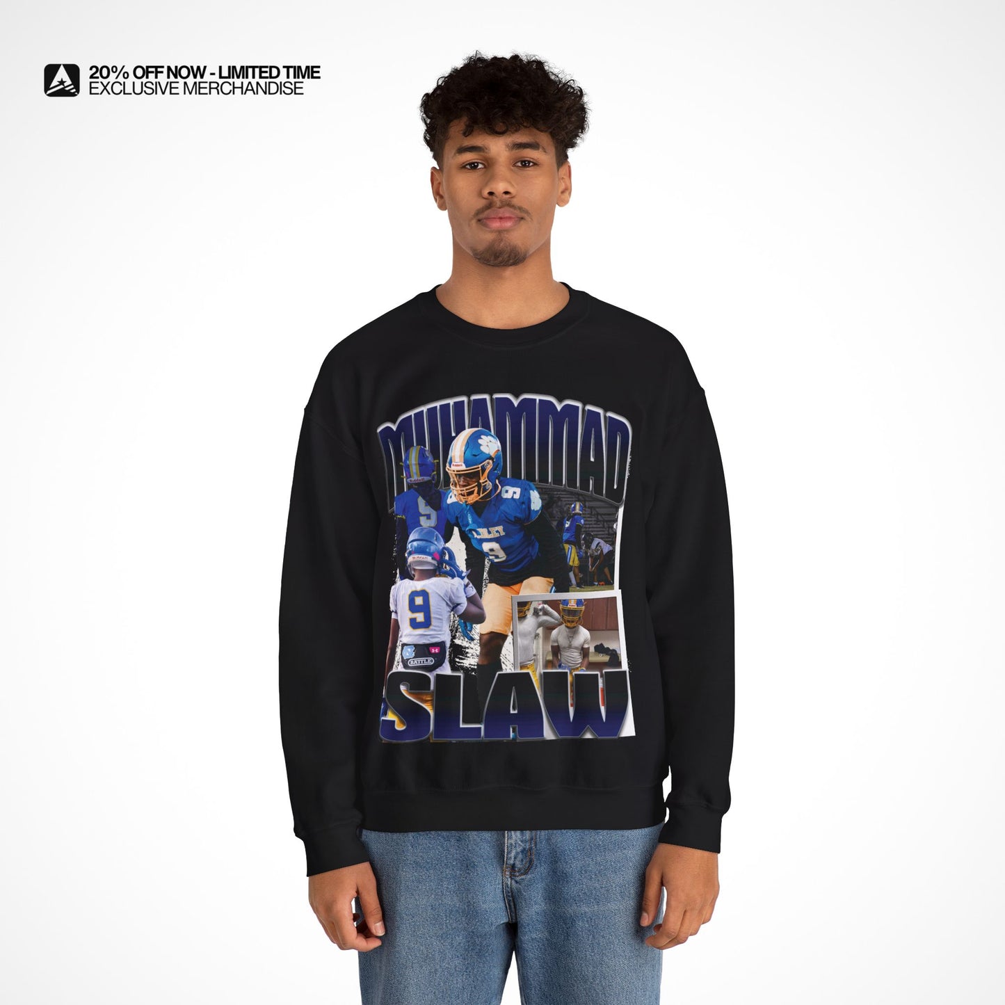 Muhammad Slaw Graphic Crewneck