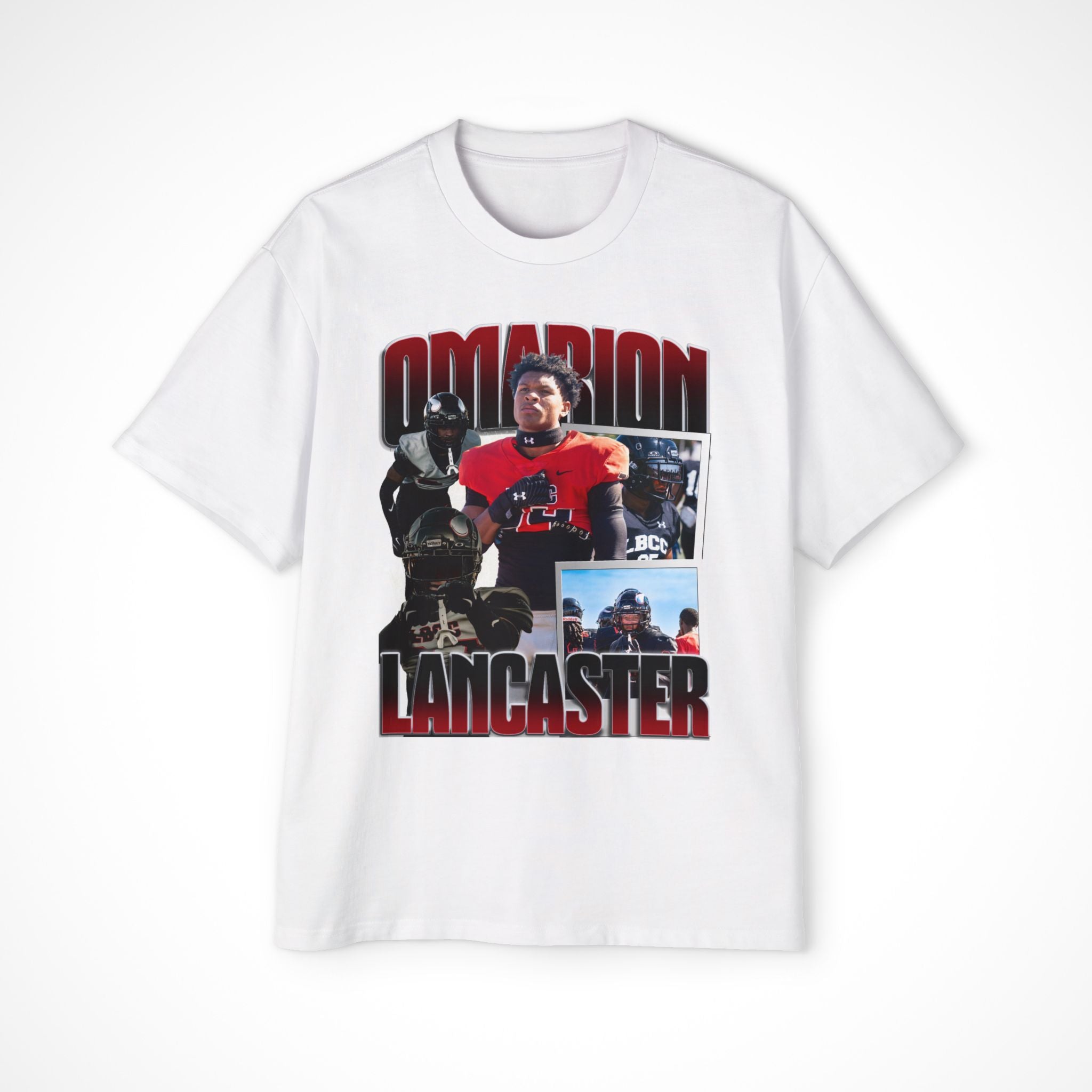 Omarion Lancaster Oversized Graphic Tee