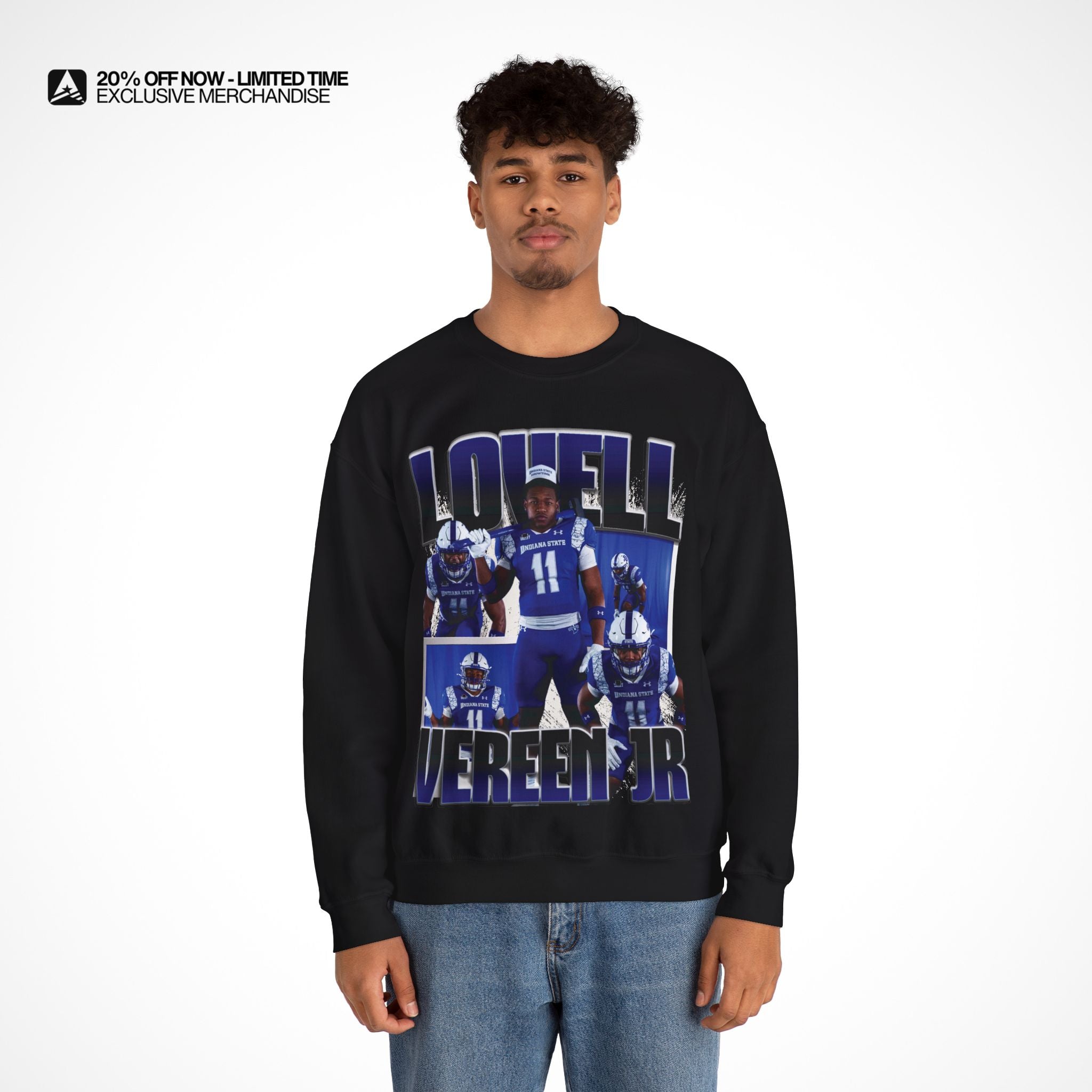 Lovell Vereen Jr Graphic Crewneck