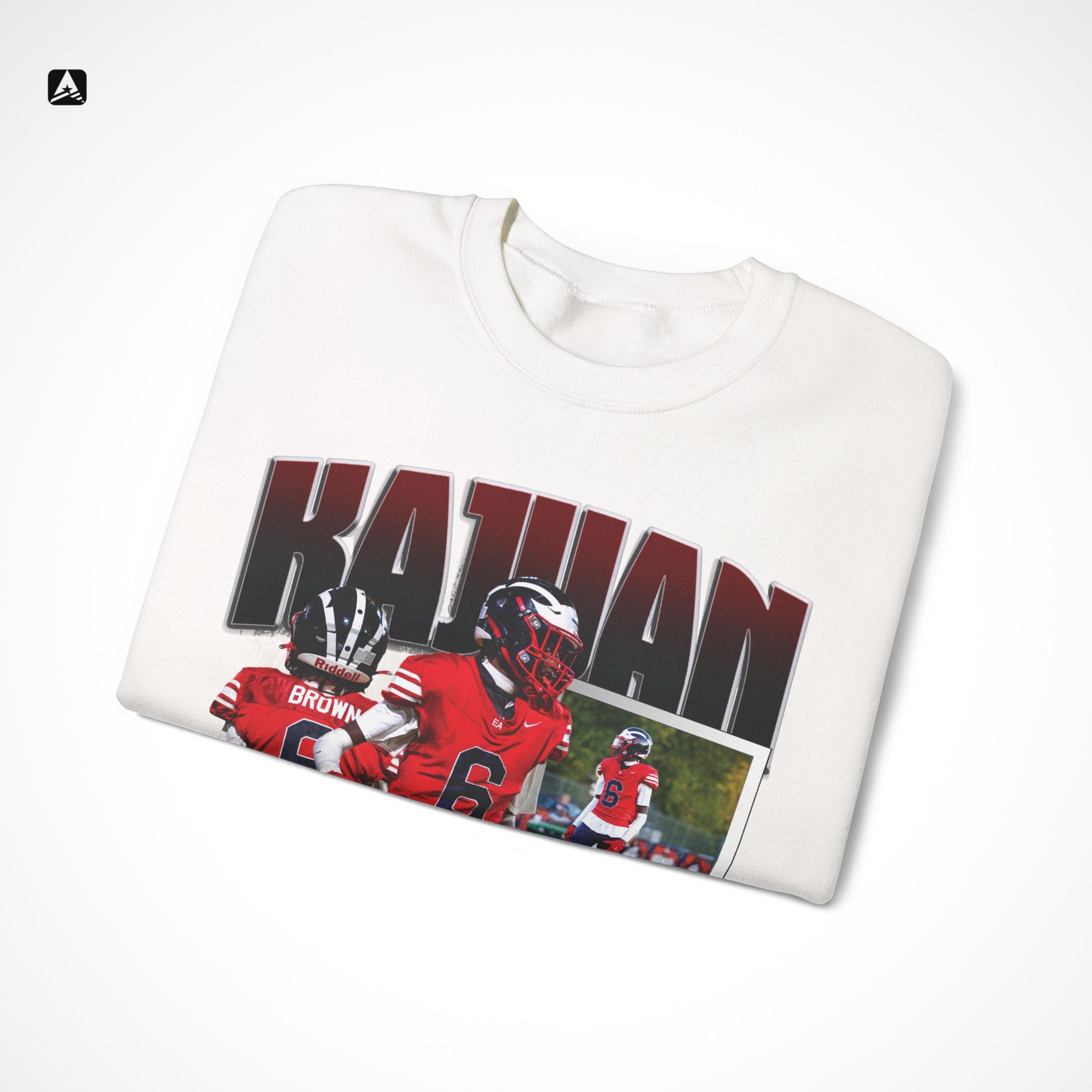 Kajuan Brown Graphic Crewneck