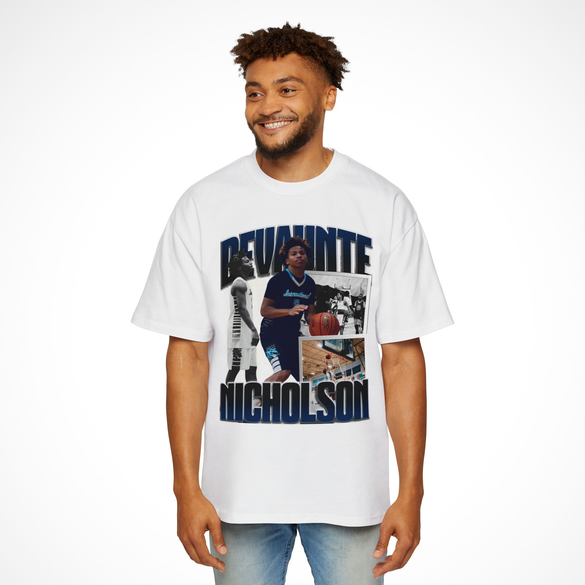 Devaunte Nicholson Graphic Oversized Tee