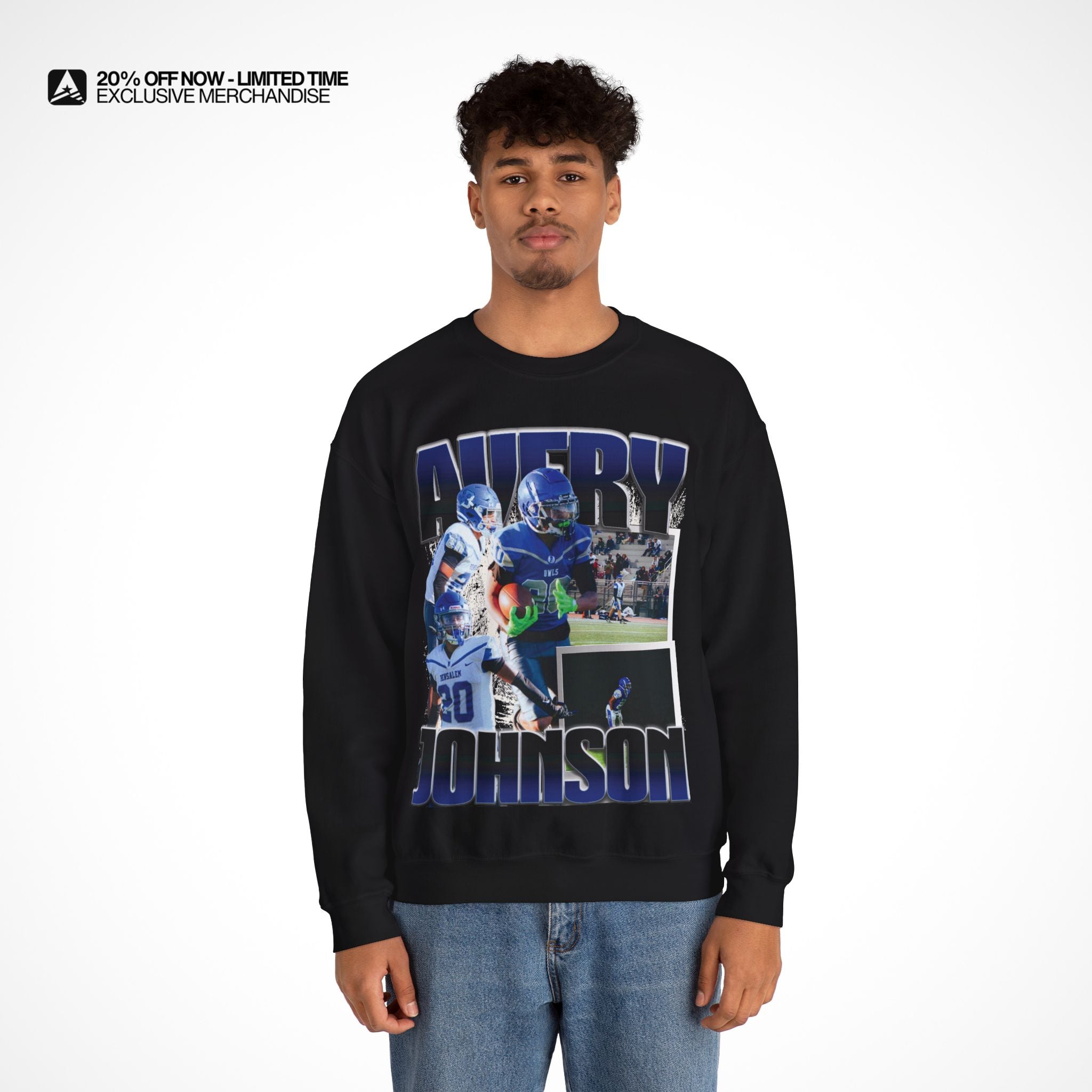 Avery Johnson Graphic Crewneck