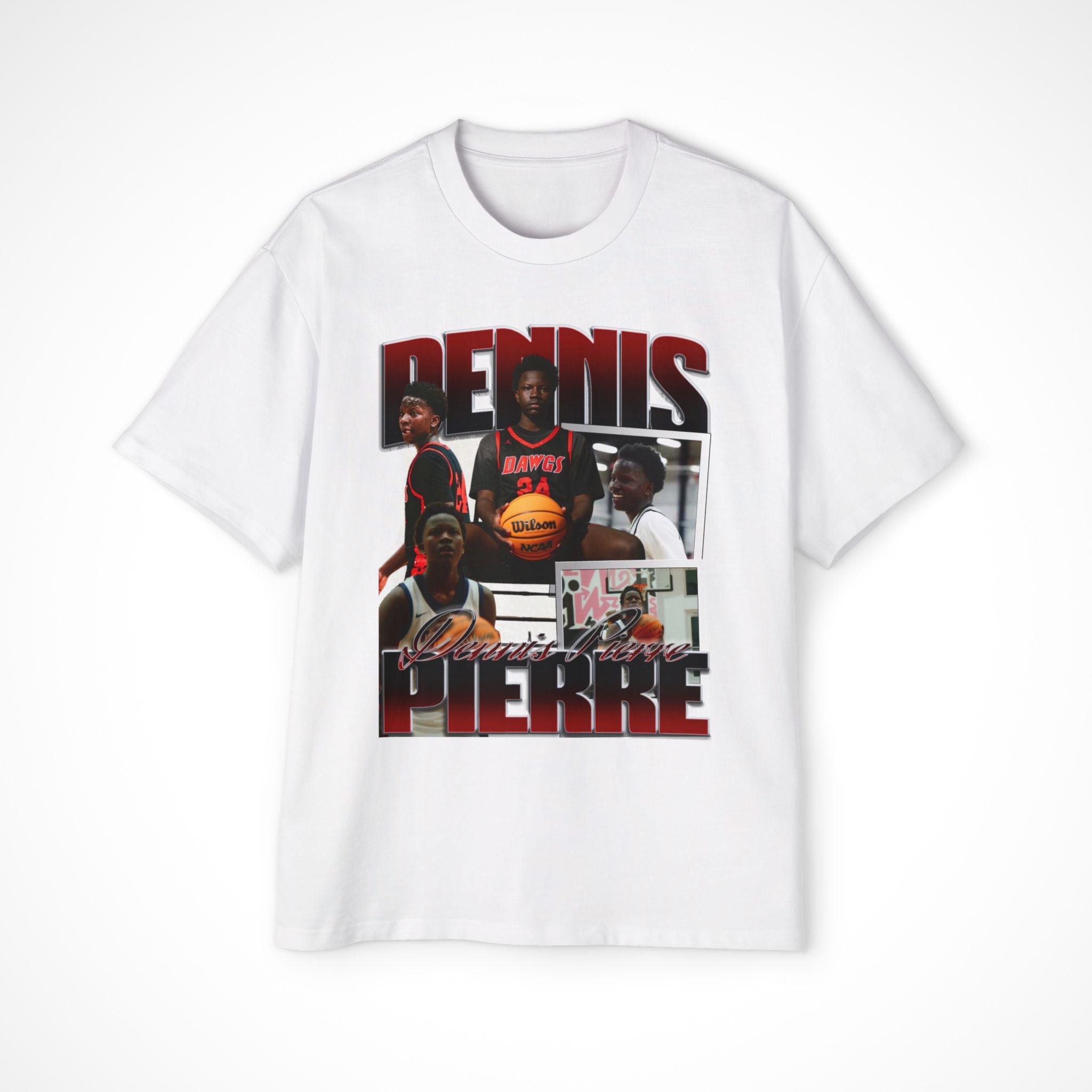Dennis Pierre Oversized Graphic Tee