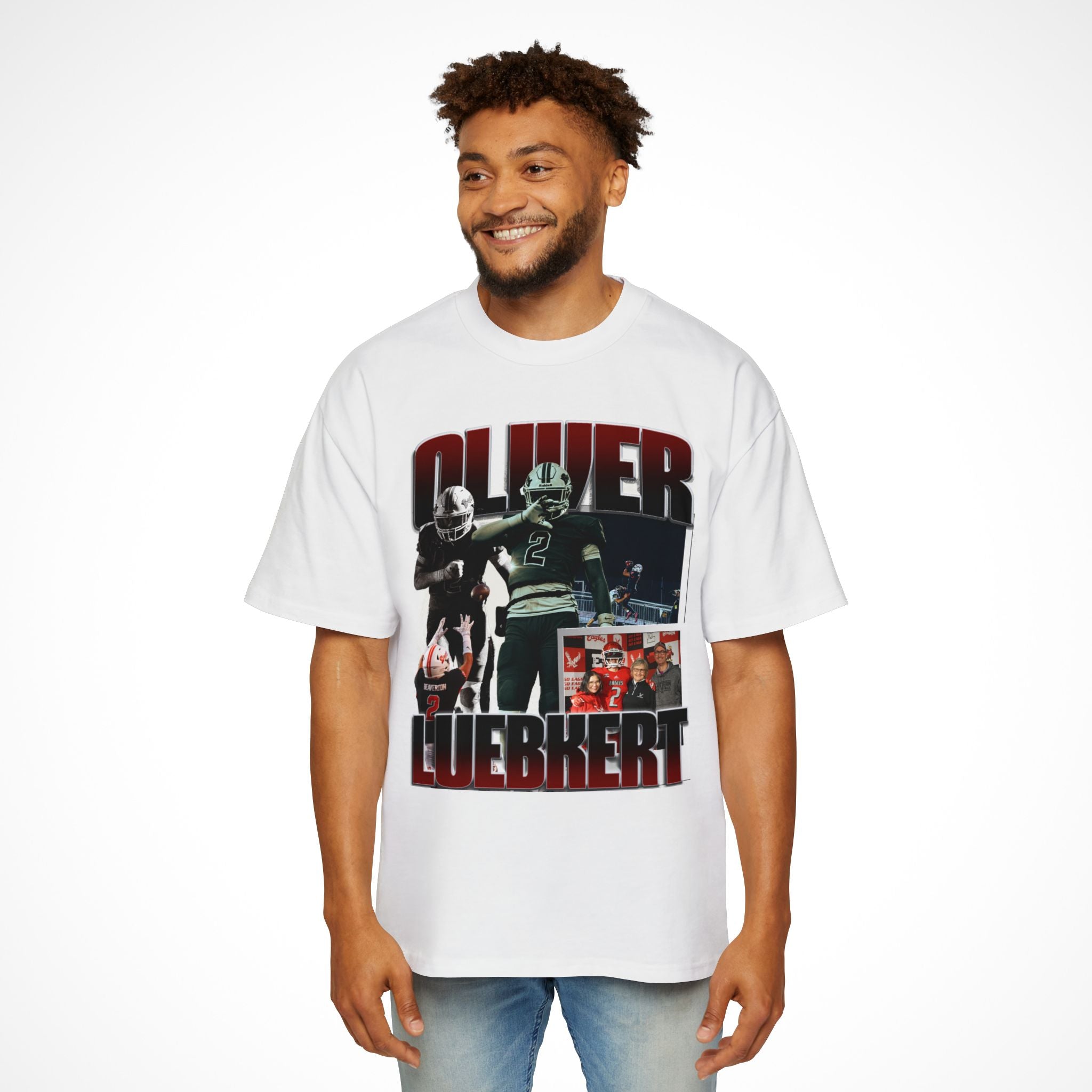 Oliver Luebkert Oversized Graphic Tee