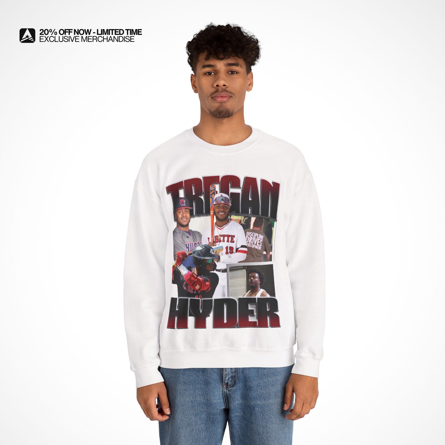 Tregan Hyder Graphic Crewneck