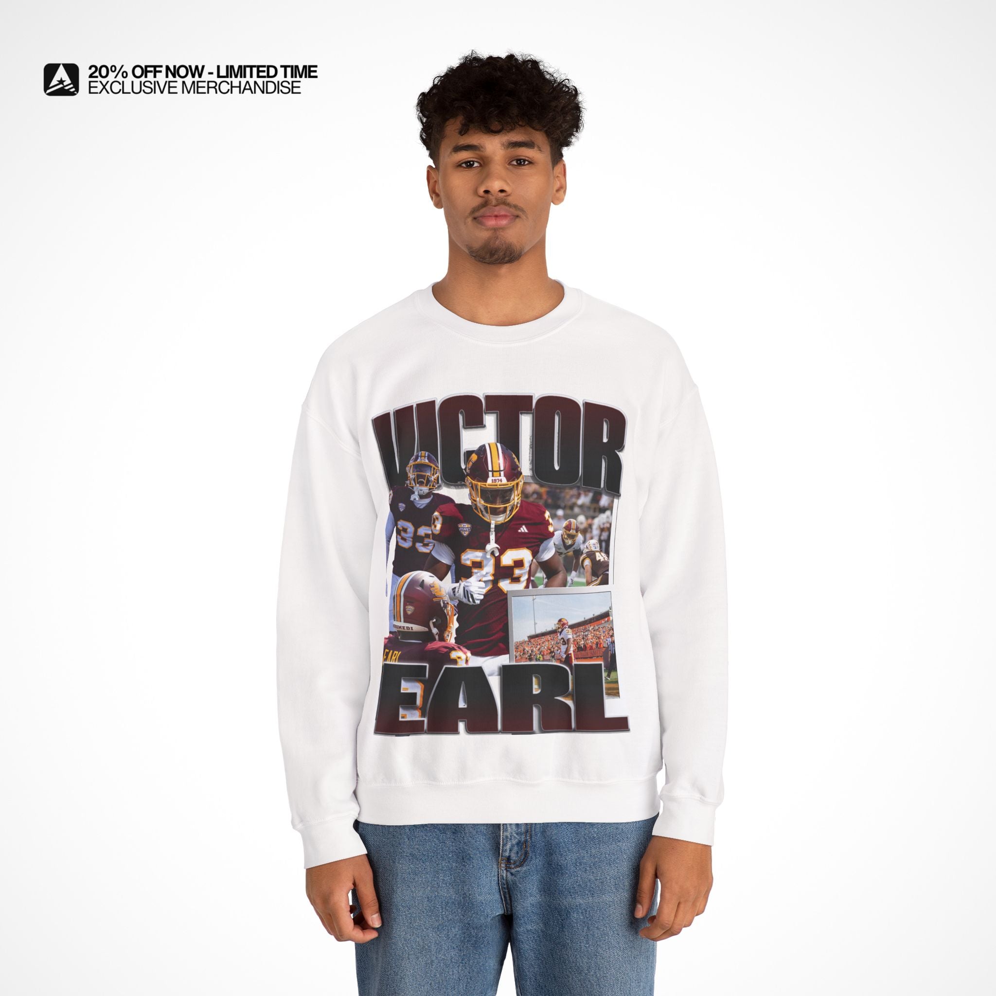 Victor Earl Graphic Crewneck