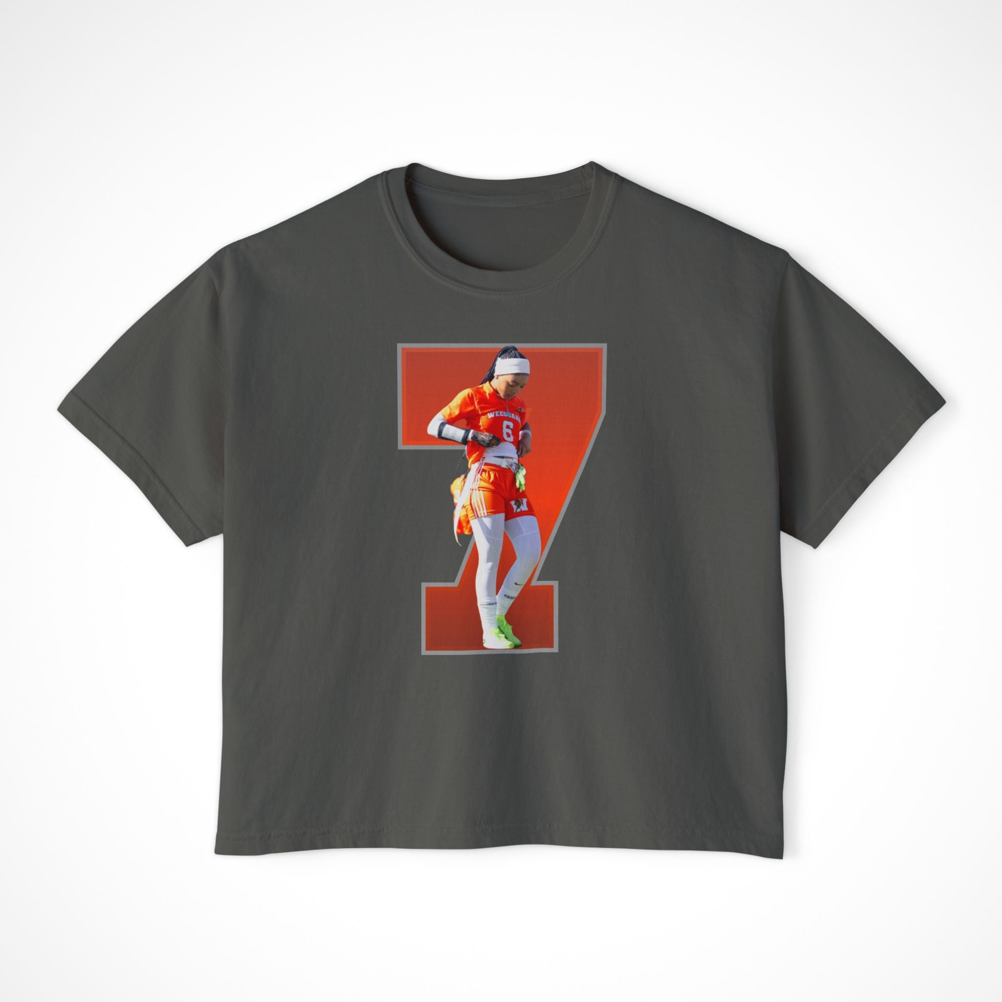 Haddiyah Bell Cropped Tee