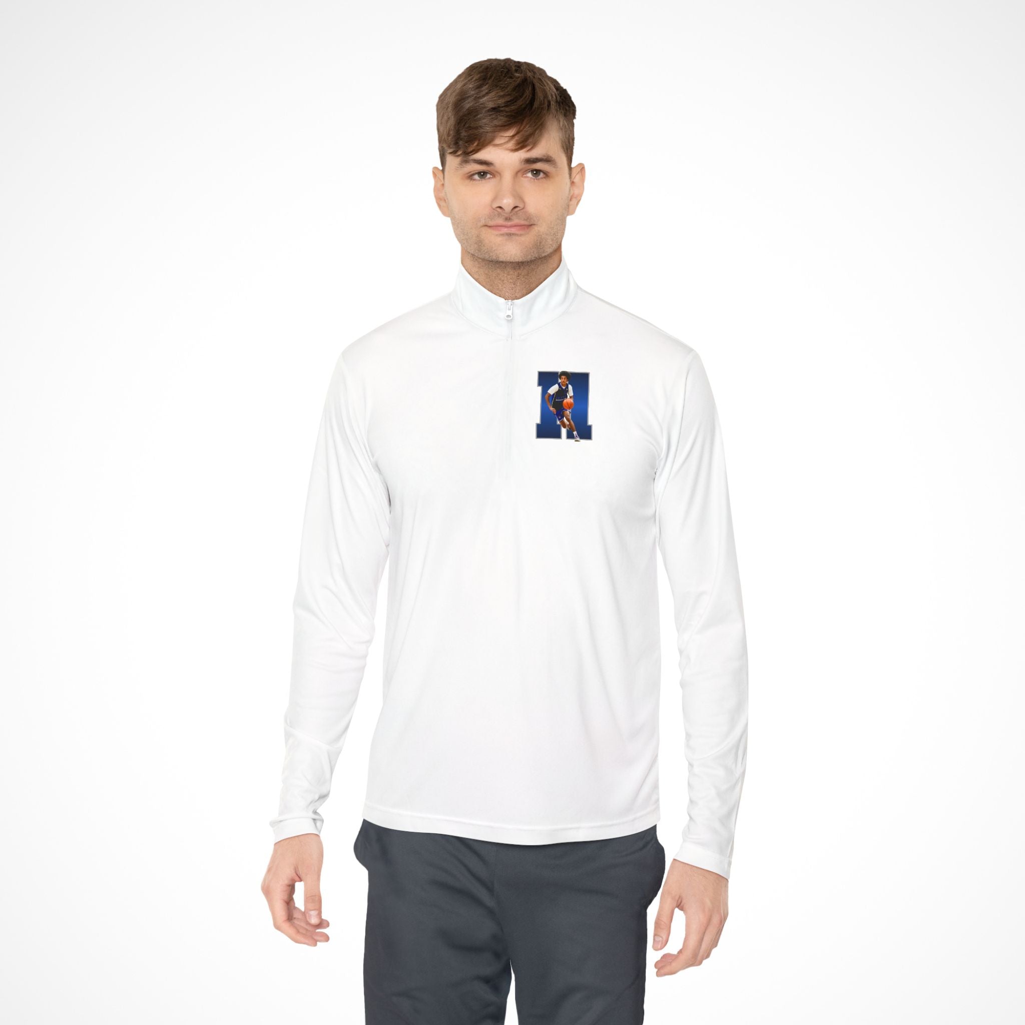 Bladen White Quarter-Zip