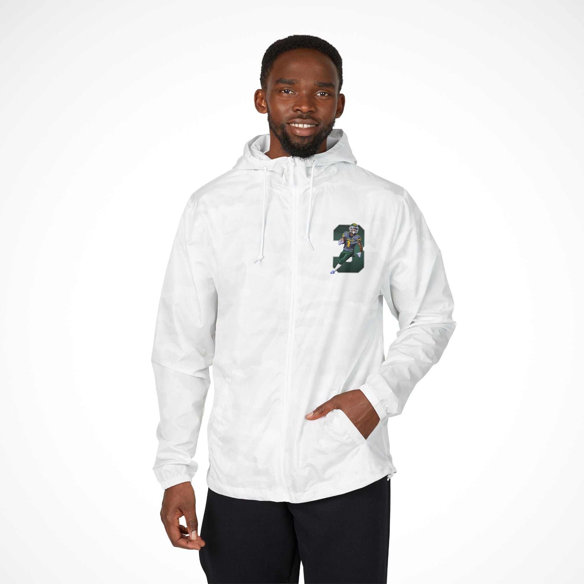 Jakel McCollum-Mattox Full-Zip Windbreaker