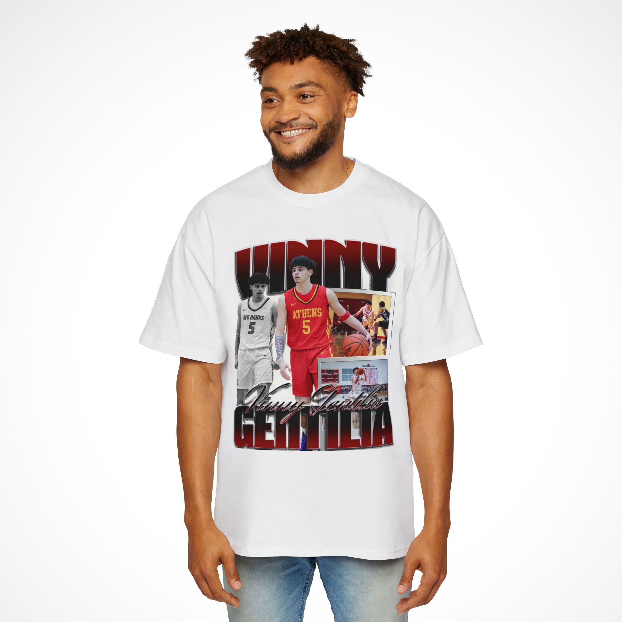 Vinny Gentilia Oversized Graphic Tee