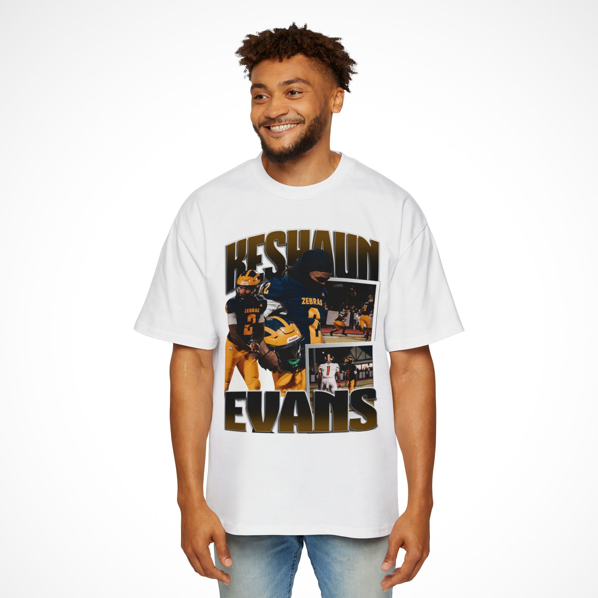 Keshaun Evans Oversized Graphic Tee