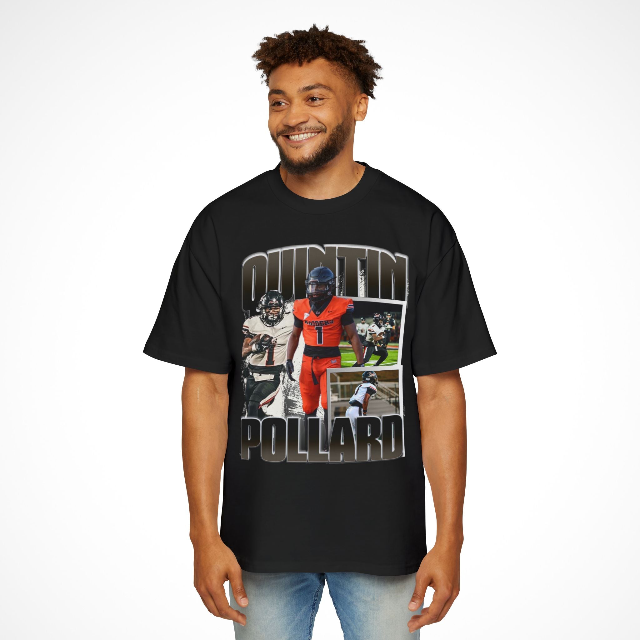 Quintin Pollard Graphic Oversized Tee