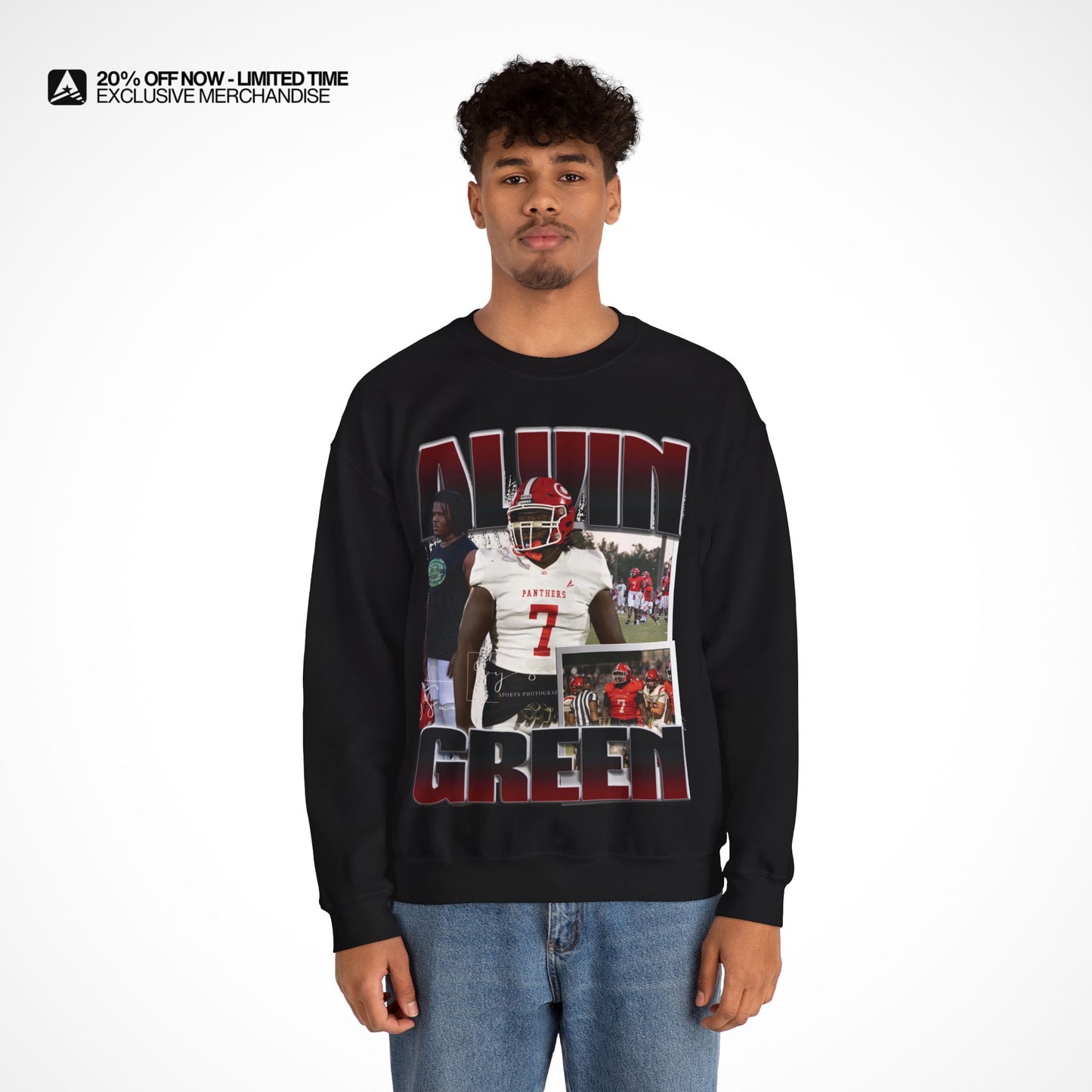 Alvin Green Graphic Crewneck