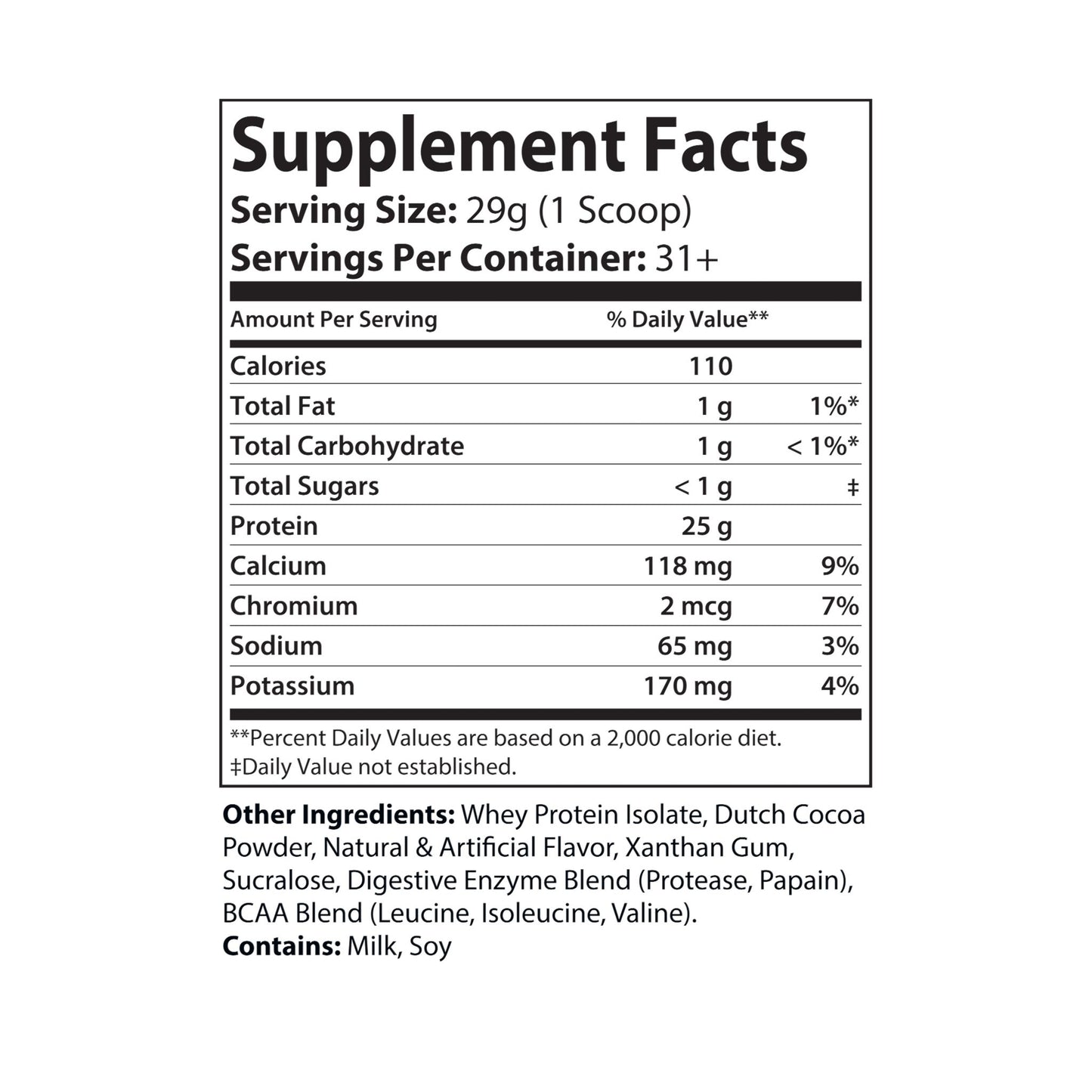 Savionne Rogers Whey Isolate Protein (907g, 2lb)