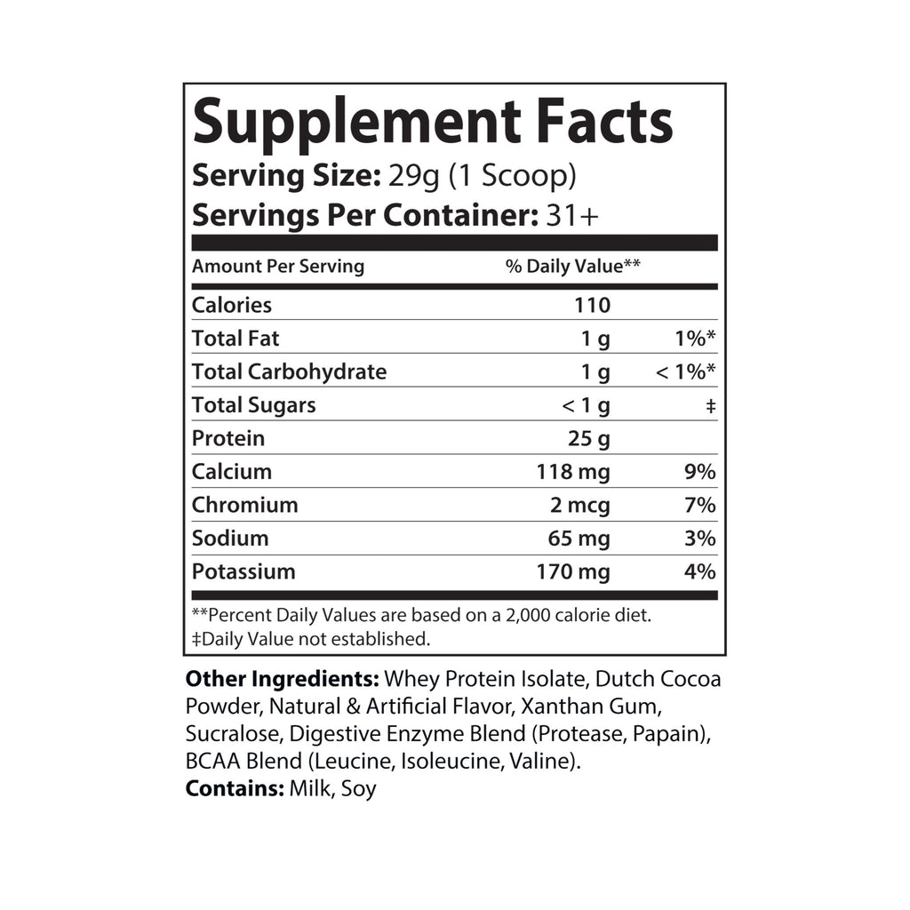 Brandon Mathis Whey Isolate Protein (2lb)