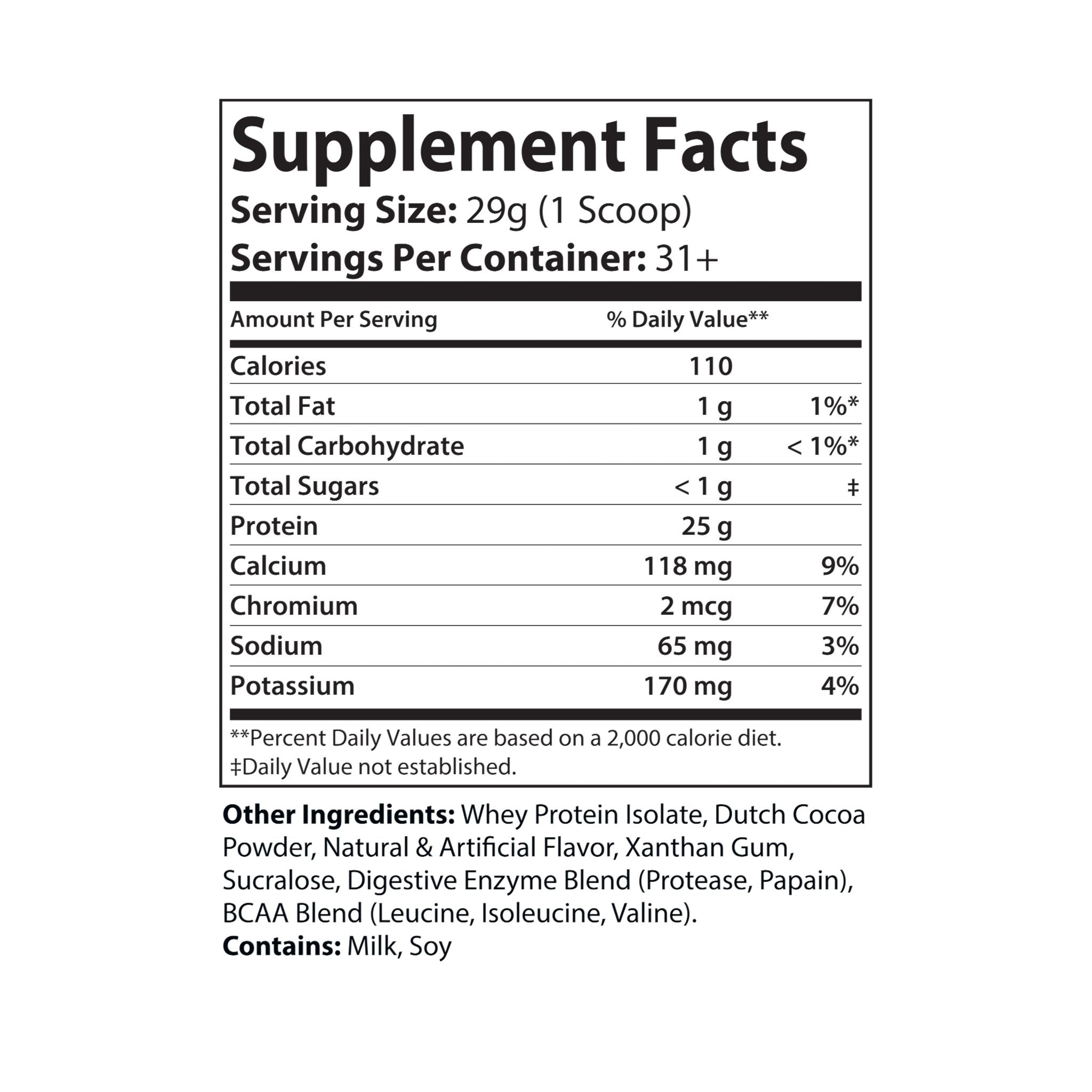 Brandon Mathis Whey Isolate Protein (2lb)