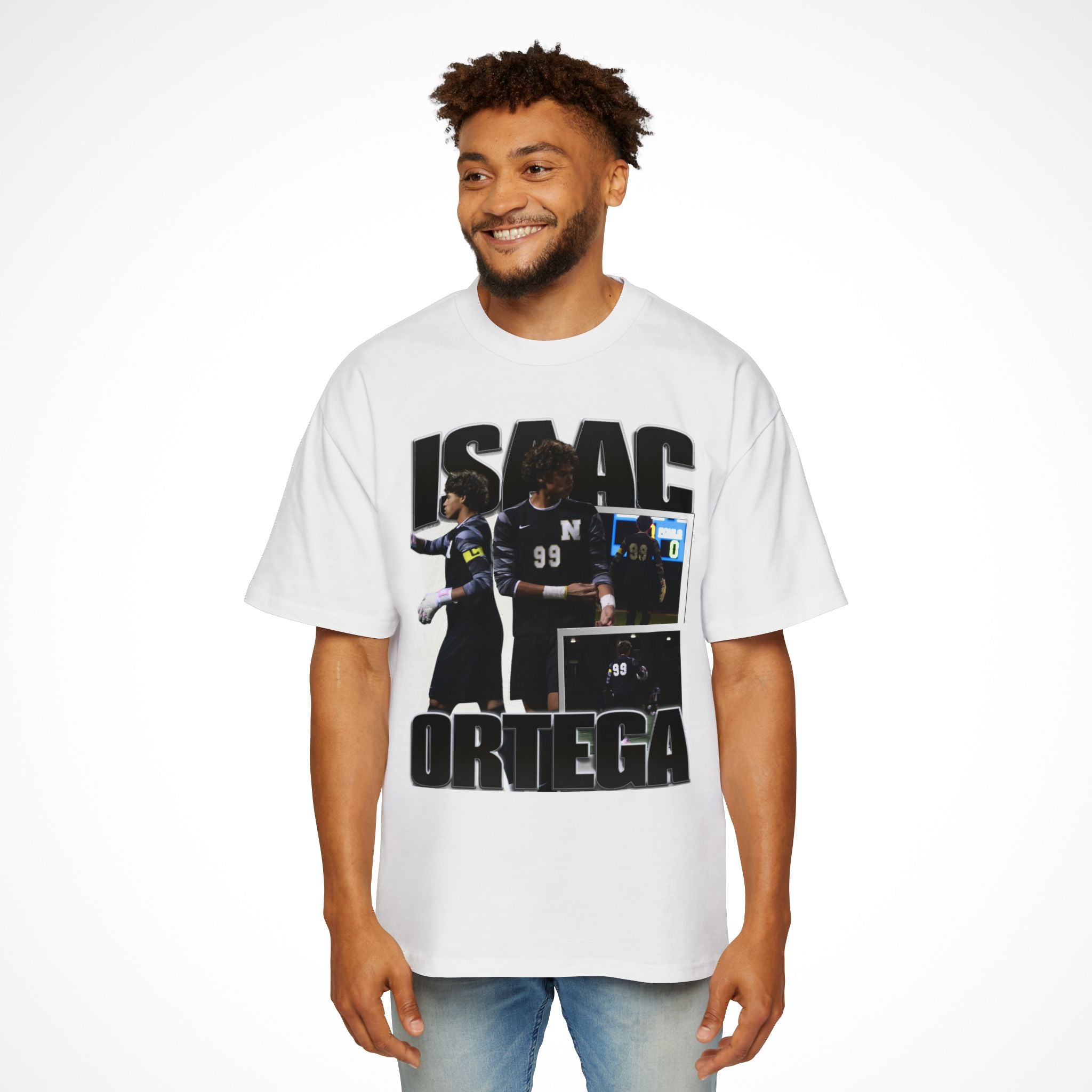Isaac Ortega Graphic Oversized Tee