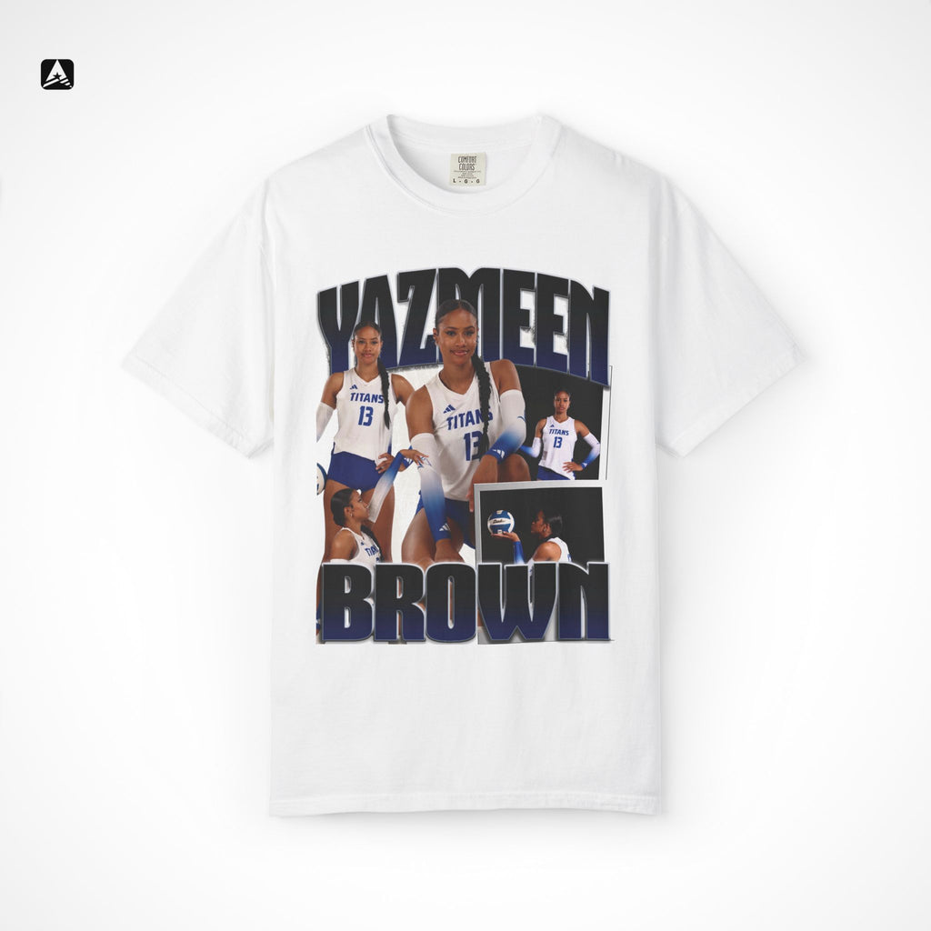 Yazmeen Brown Graphic Tee